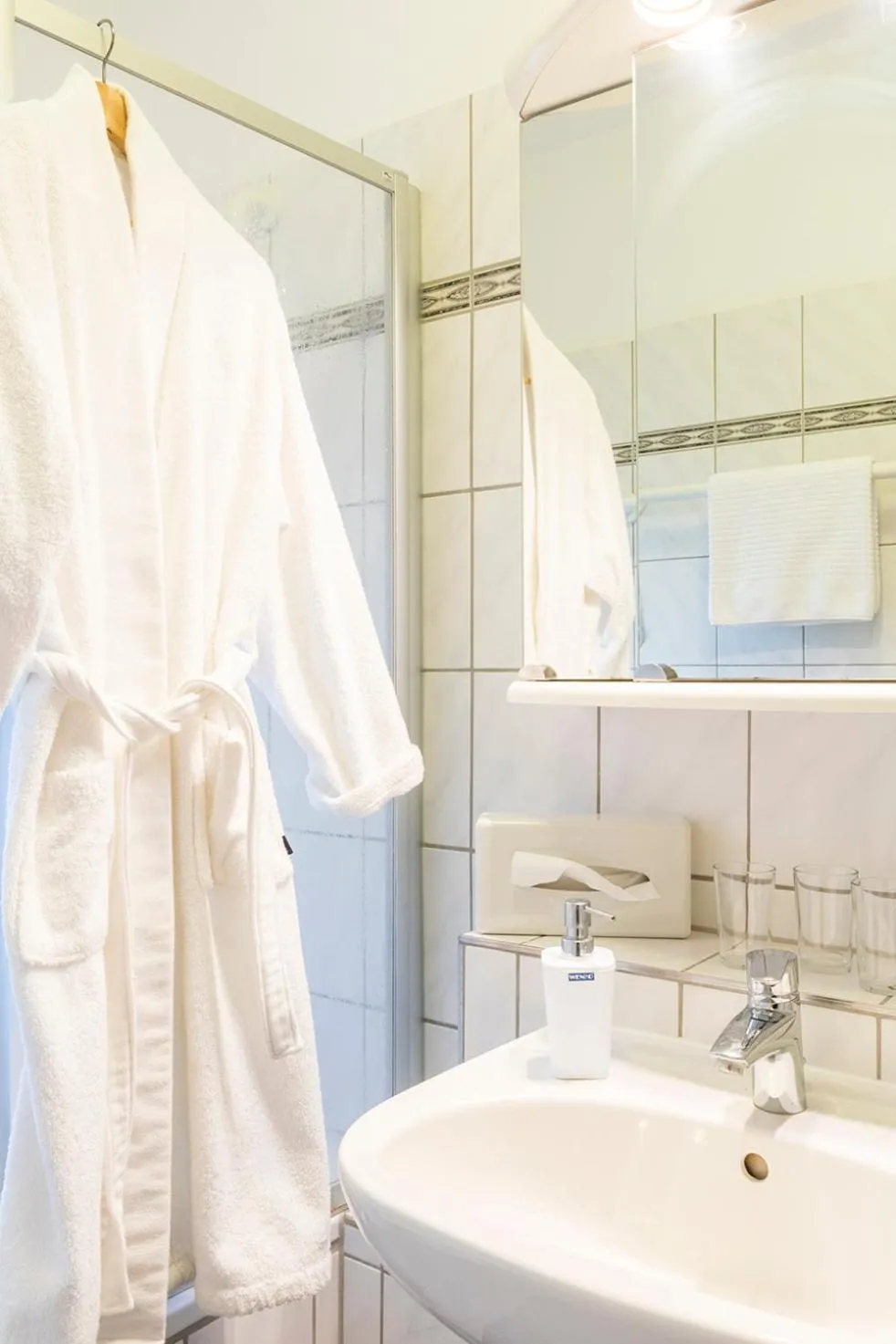 Bathroom in Hotel Elisabetha Garni