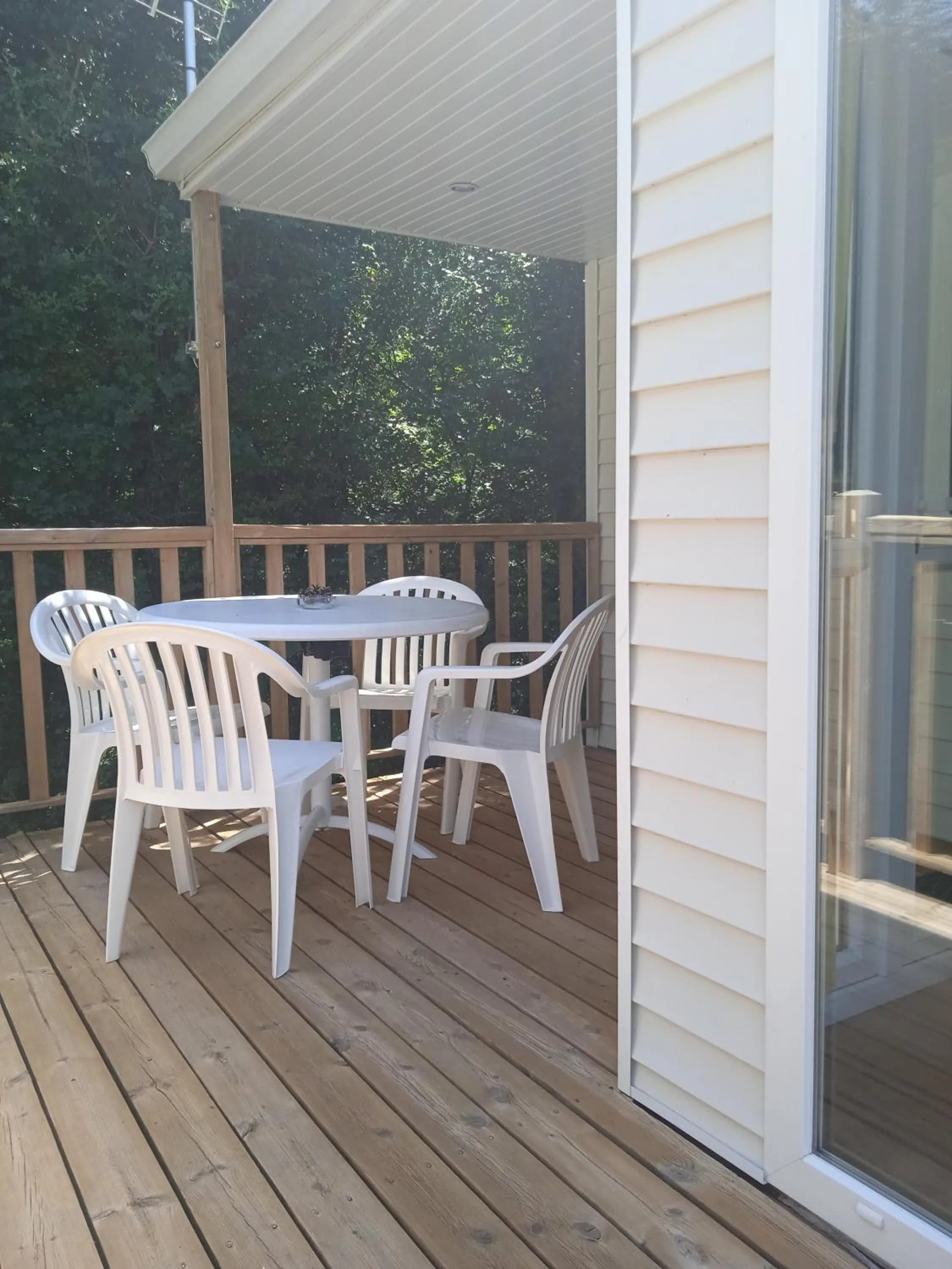 Balcony/Terrace in Olydea le Lambon - Prailles-la-Couarde