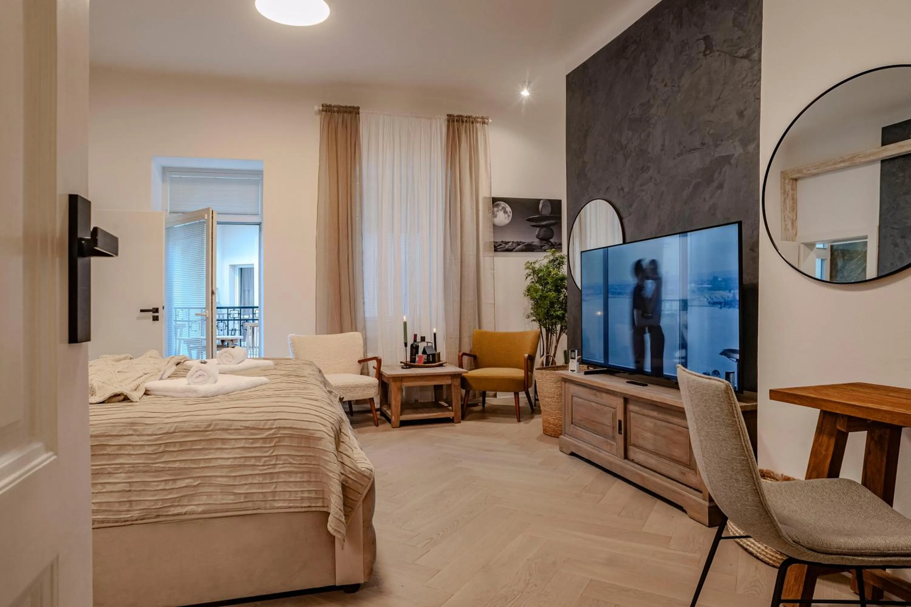 Bed in Sting Old Town Ostrava