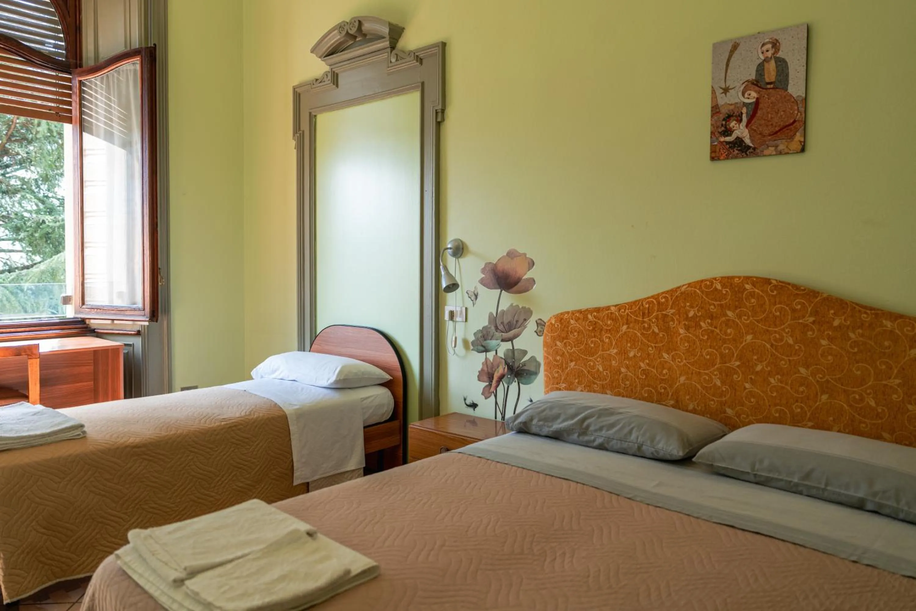 Bed in Villa San Giuseppe