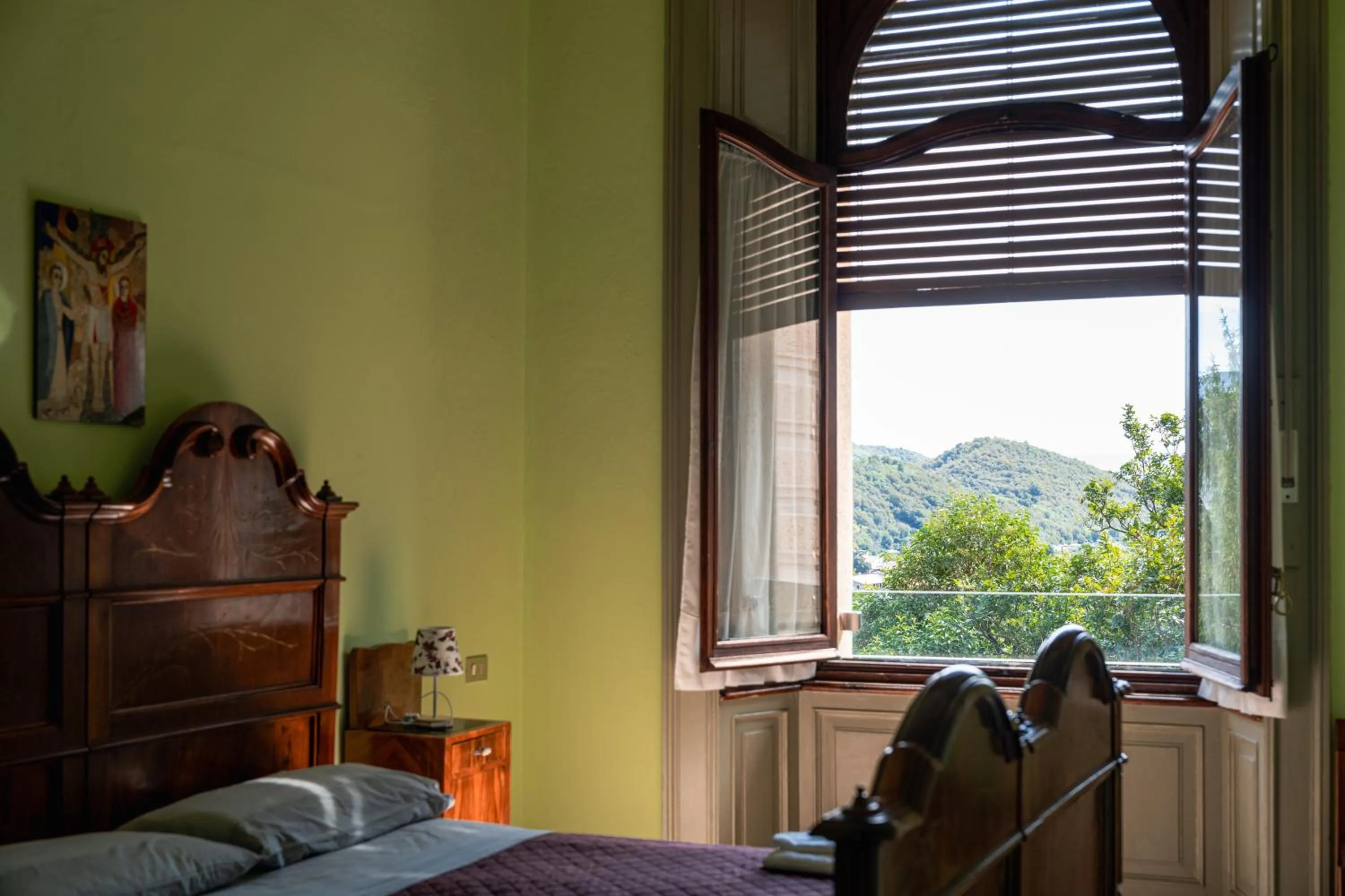 Bed in Villa San Giuseppe