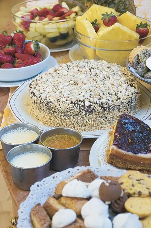 Food and drinks in Hotel Persico's