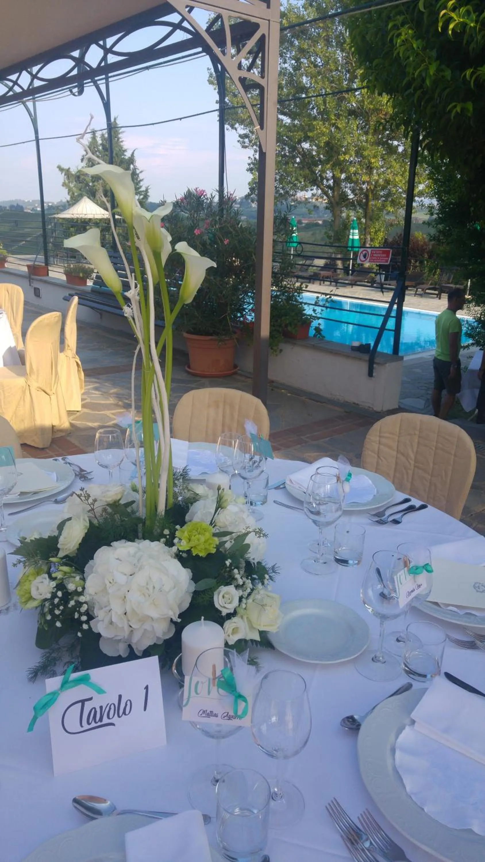 Pool view in Locanda del Boscogrande
