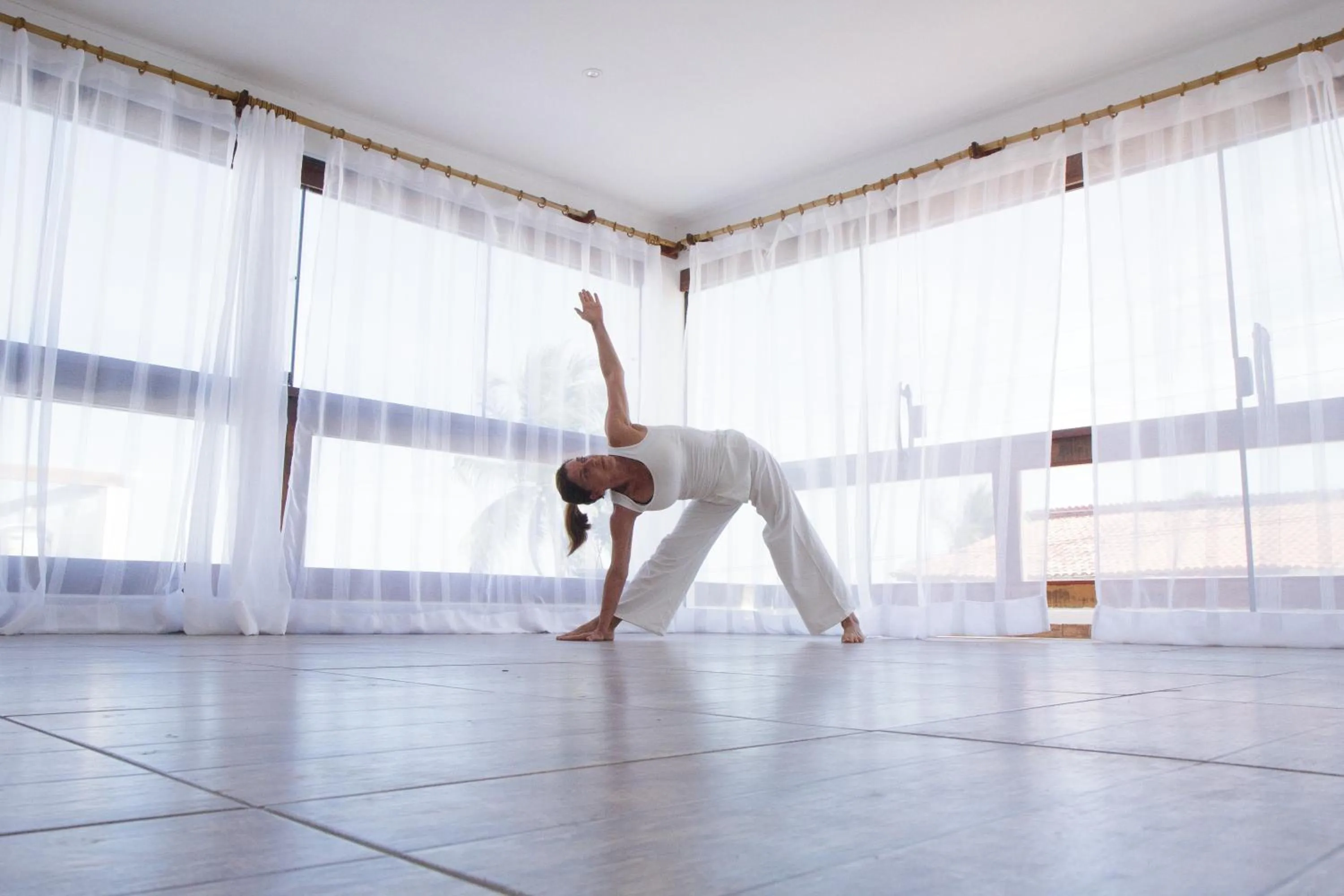 Fitness centre/facilities in Pousada Ecohar Yoga