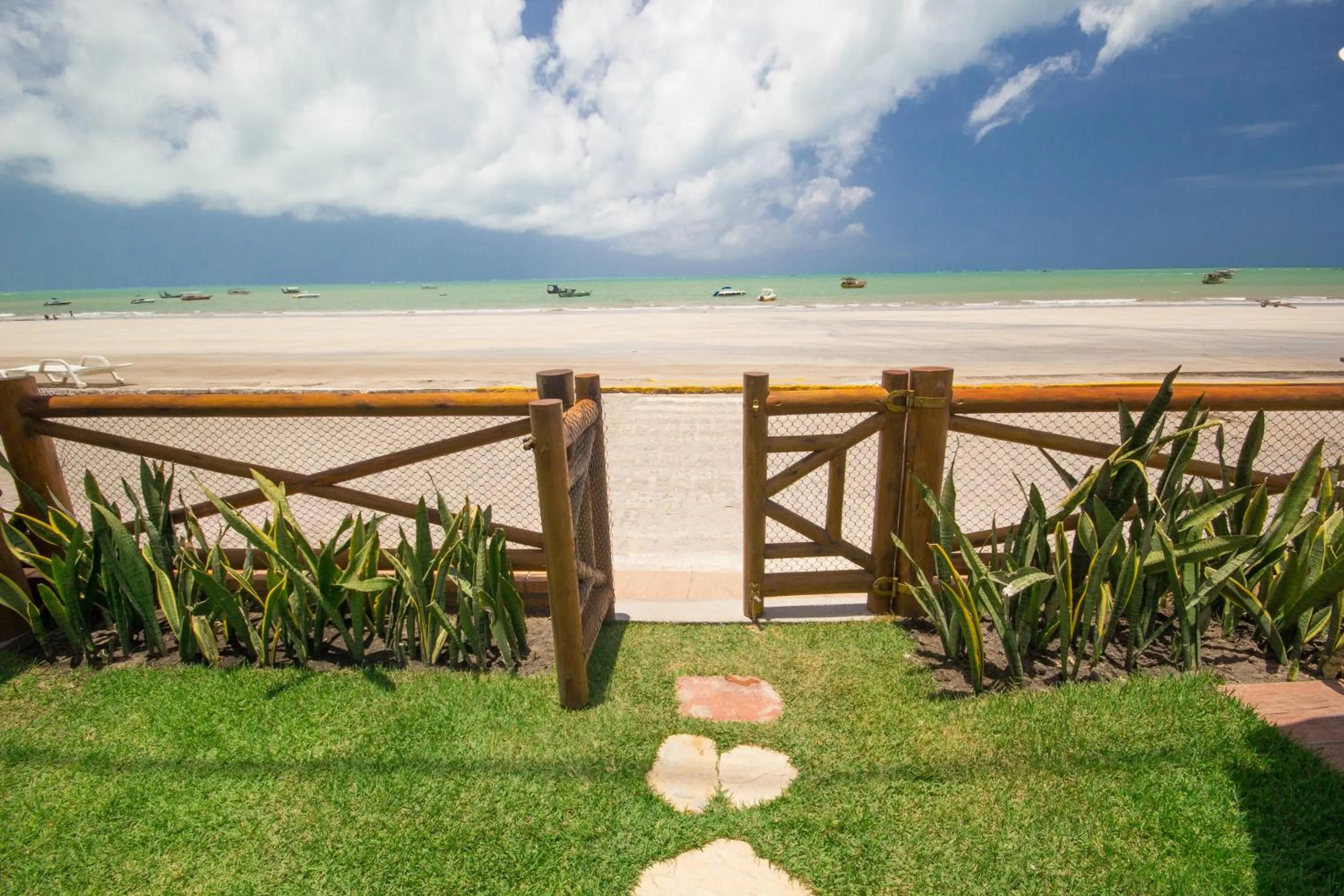 Sea view in Pousada Ecohar Yoga