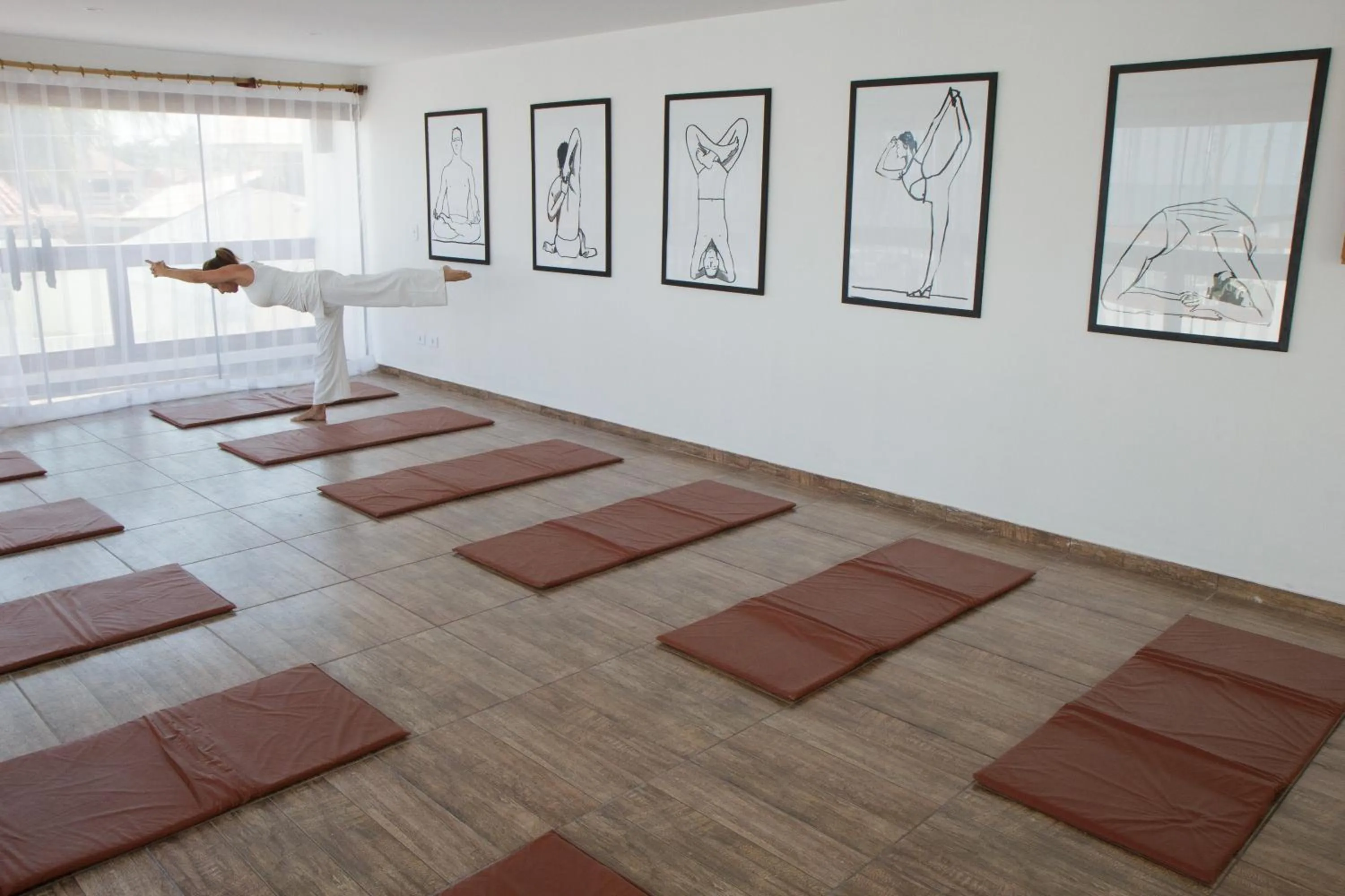 Fitness centre/facilities in Pousada Ecohar Yoga