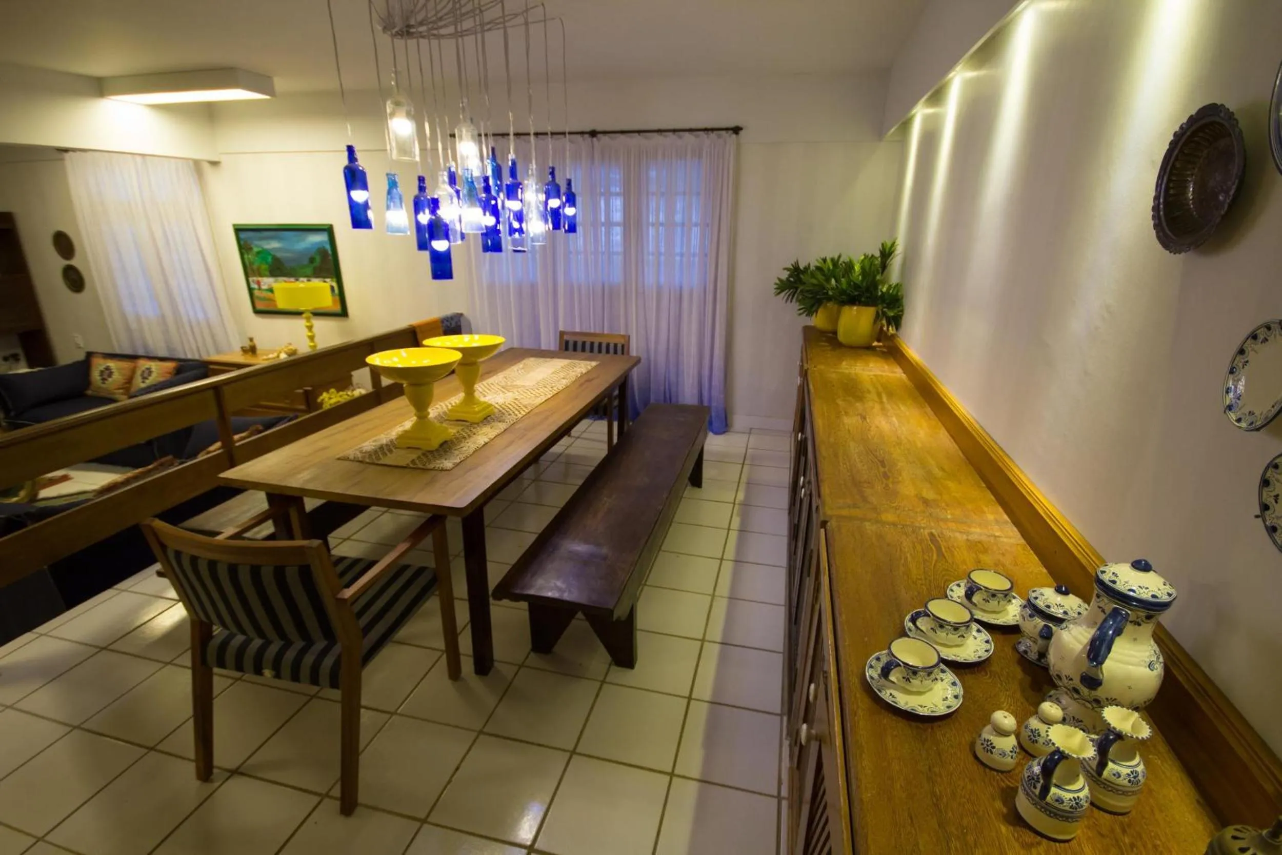 Restaurant/places to eat in Pousada Ecohar Yoga