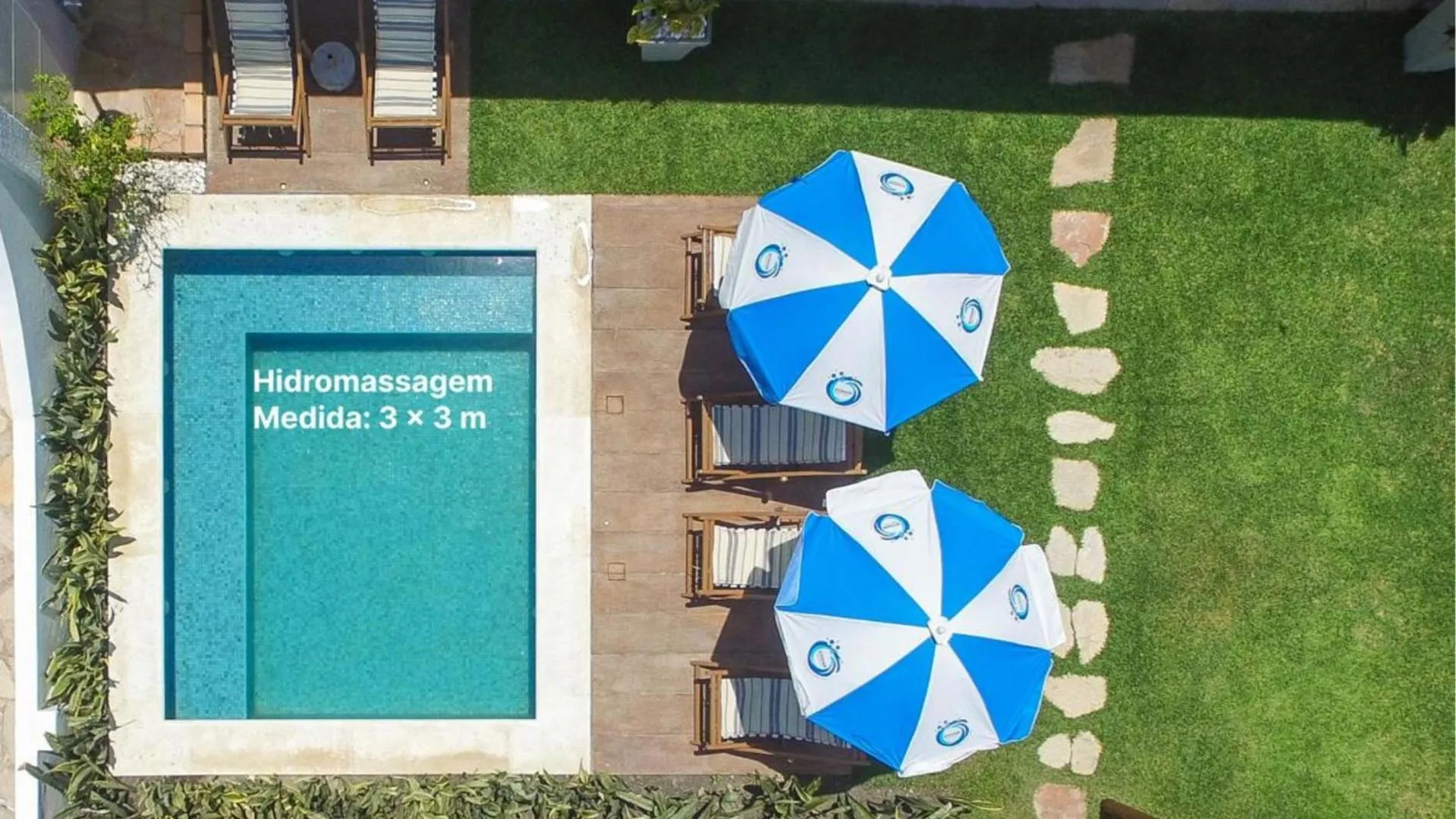 Hot Tub in Pousada Ecohar Yoga