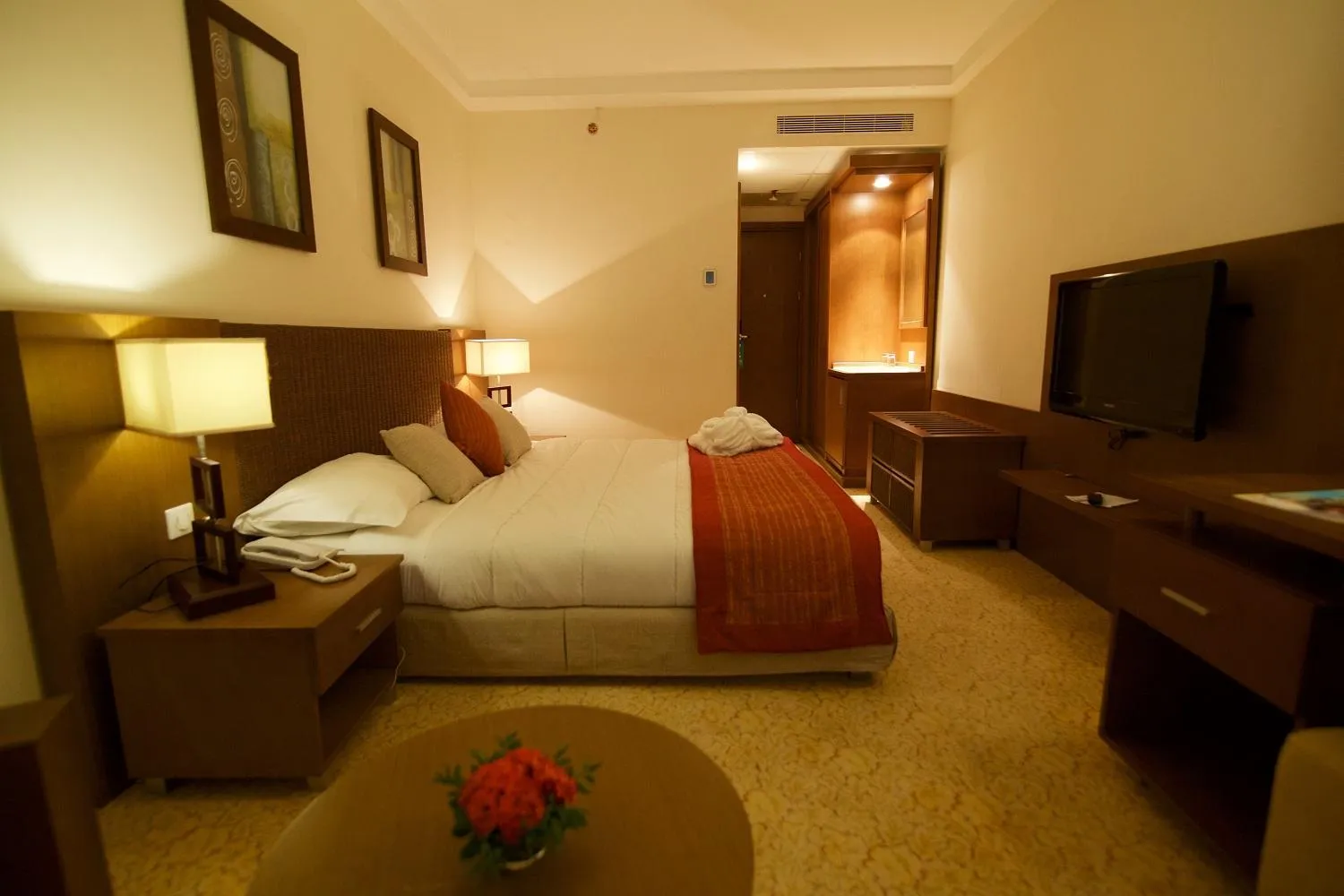 Bed in Hala Hotel & Aqua Park