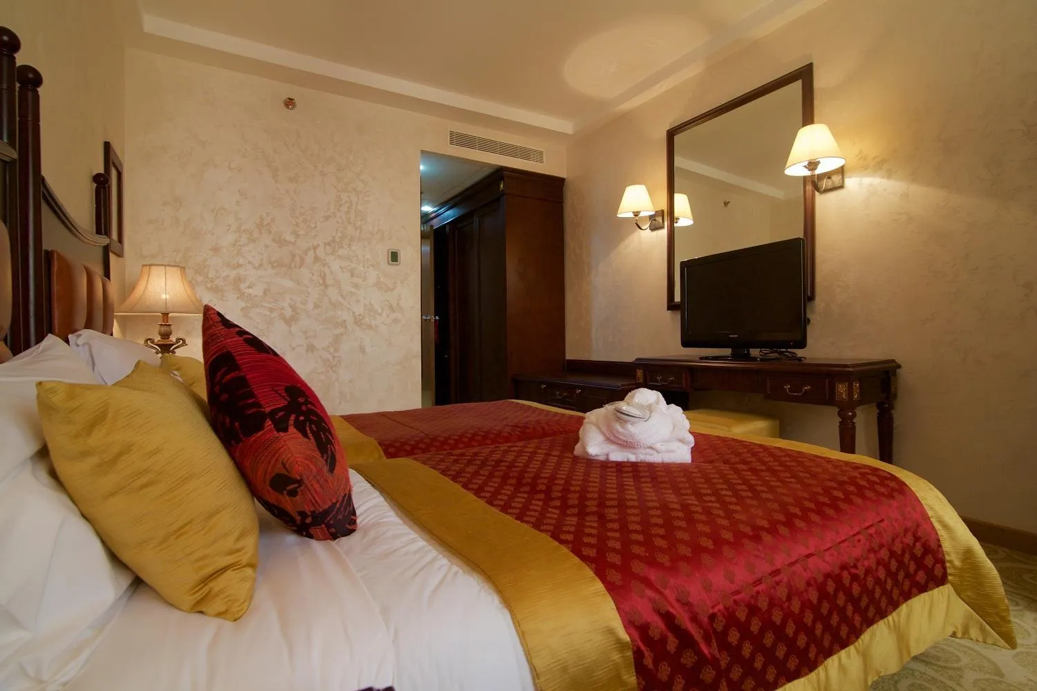 Bed in Hala Hotel & Aqua Park