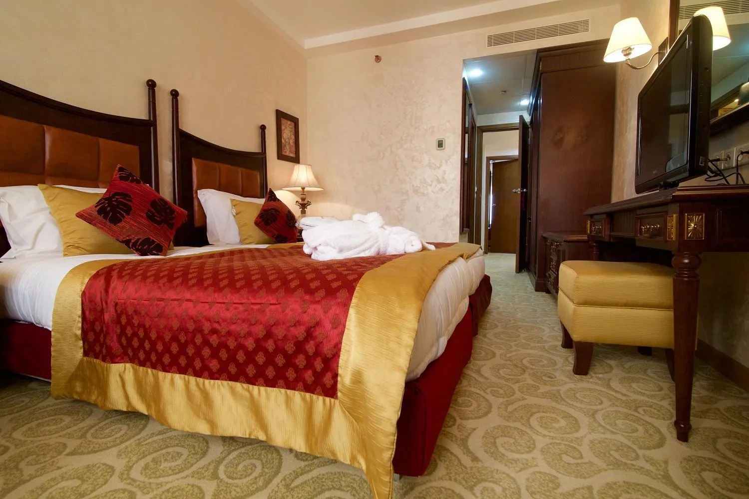 Bed in Hala Hotel & Aqua Park