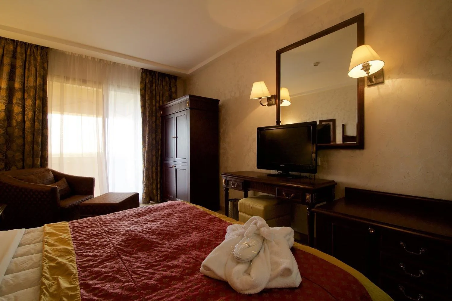 Bed in Hala Hotel & Aqua Park