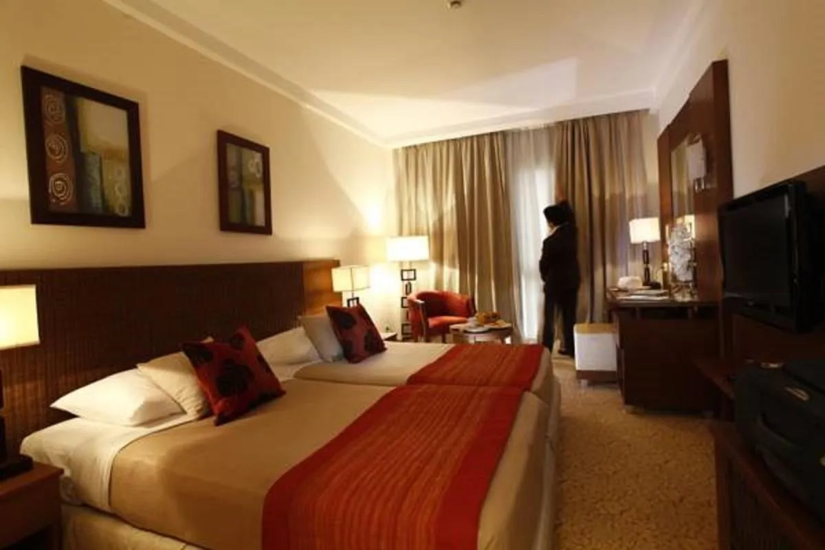 Bed in Hala Hotel & Aqua Park