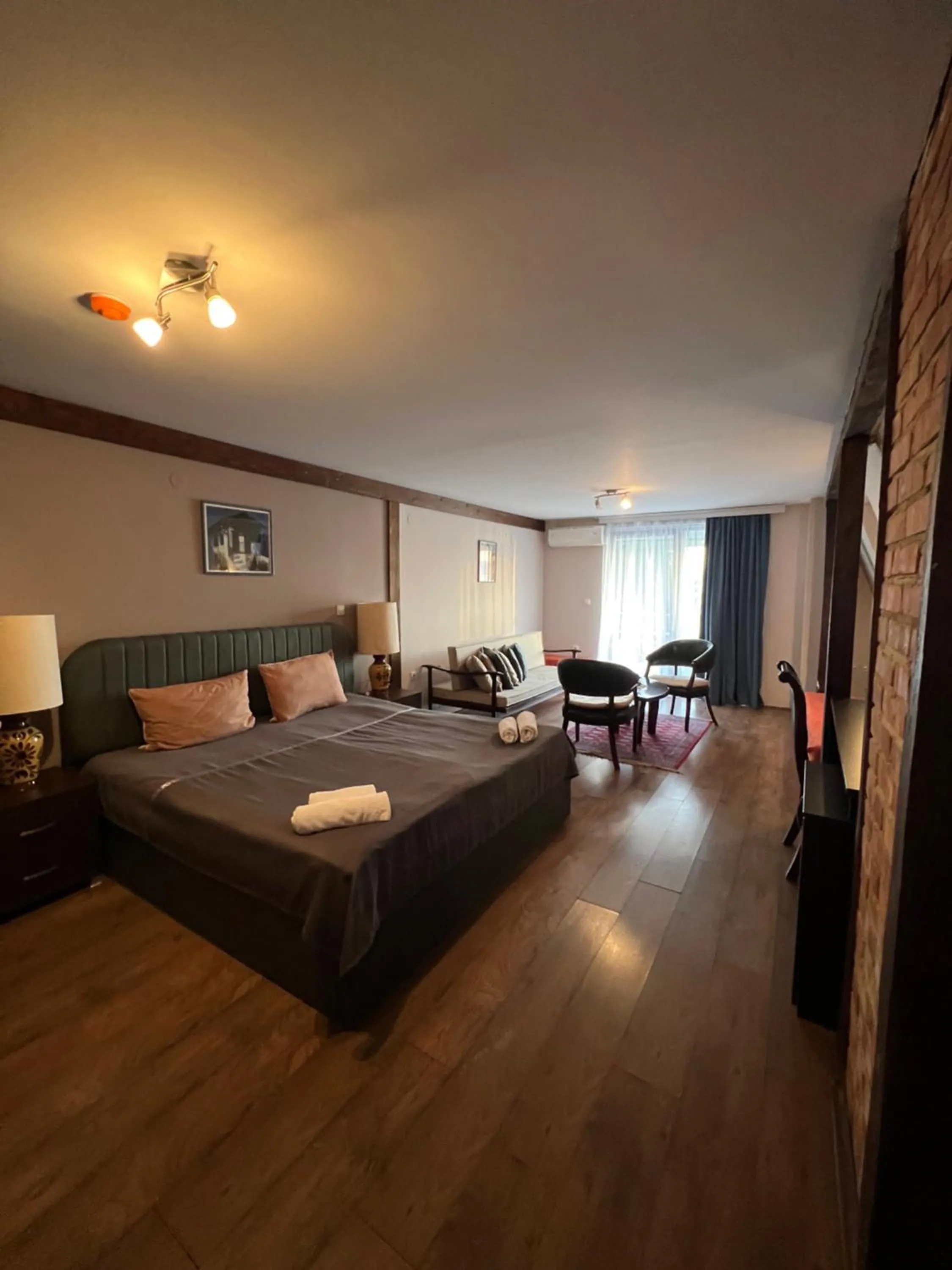 Bed in Villa Dionis
