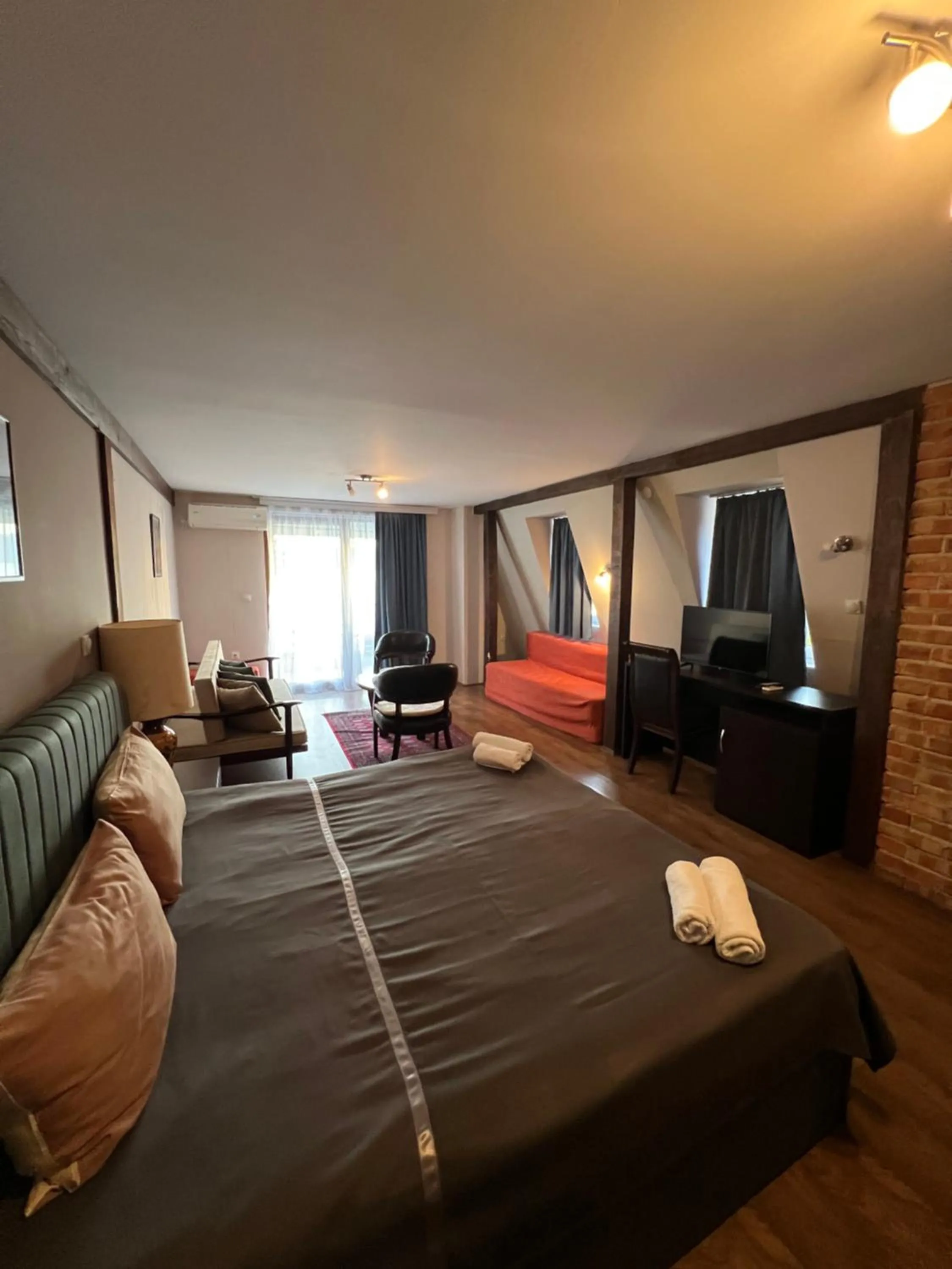 Bed in Villa Dionis