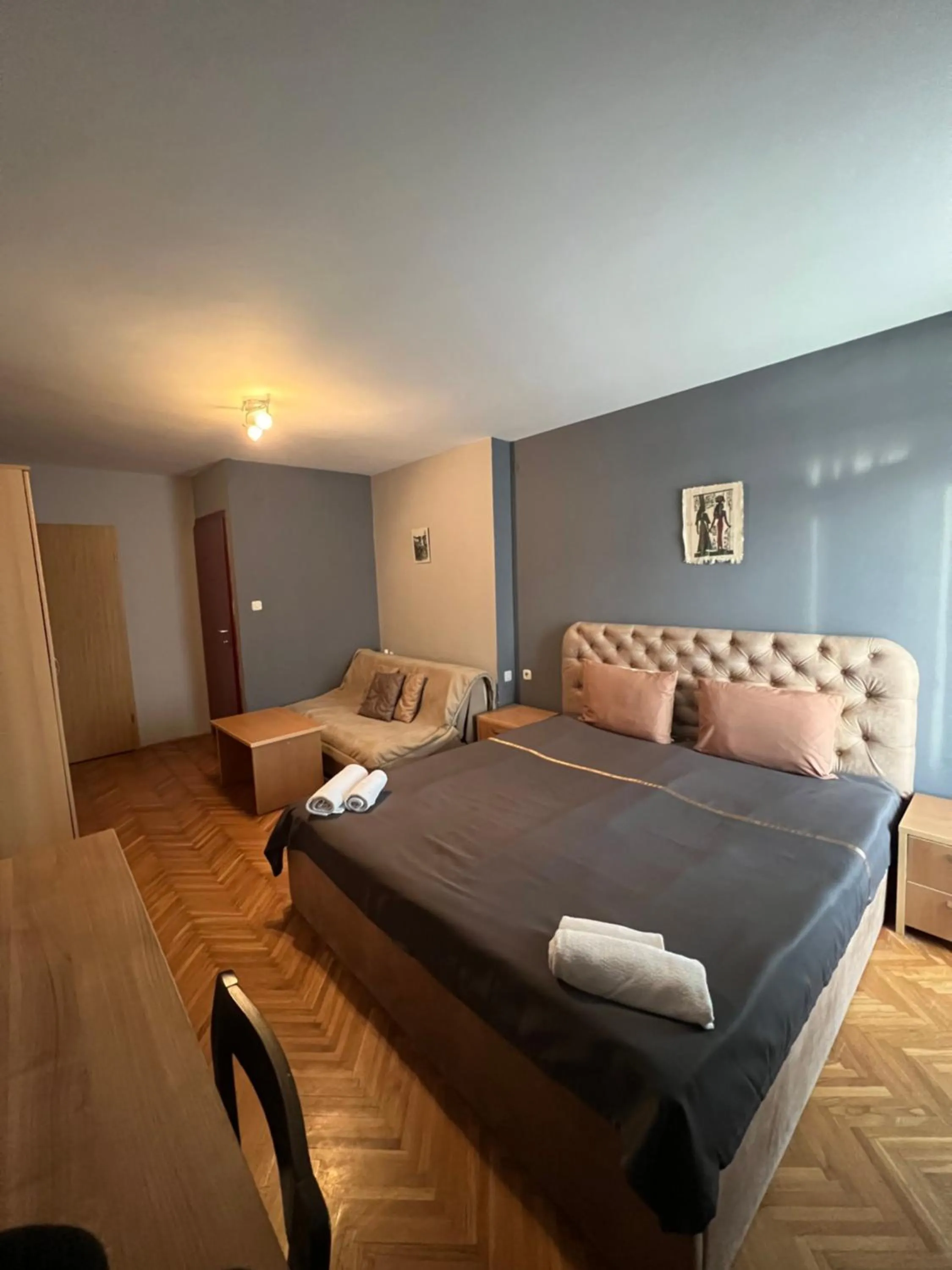 Bed in Villa Dionis