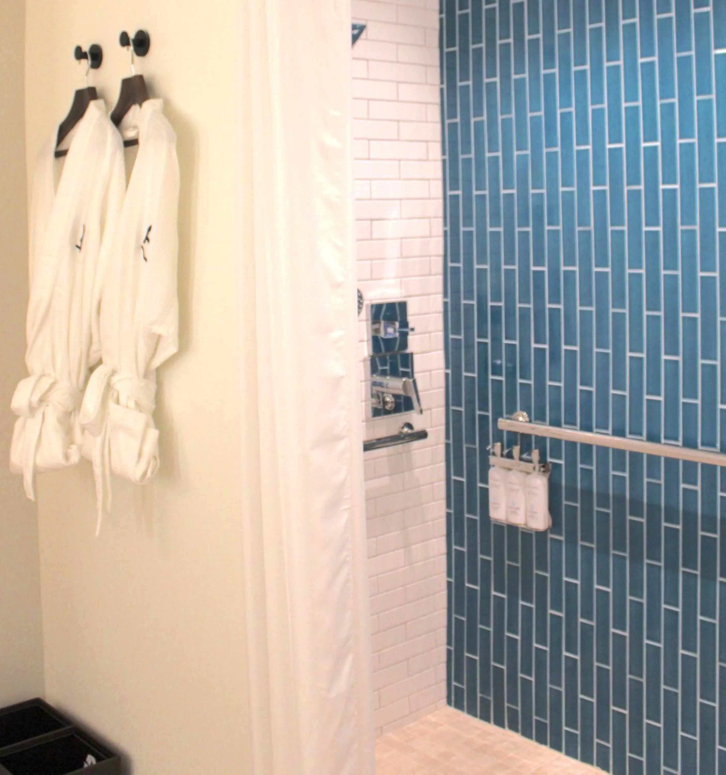 Shower in The Ameswell Hotel