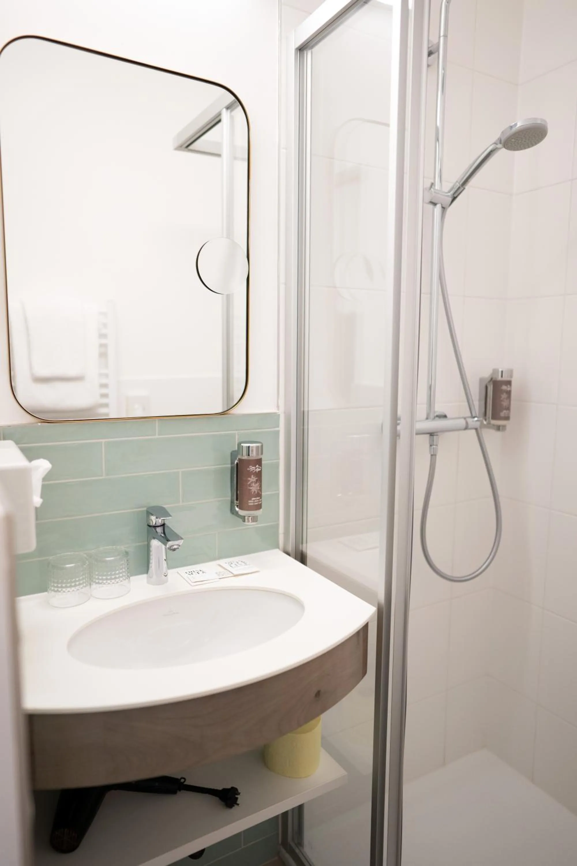 Bathroom in Cityhotel Trumer Stube