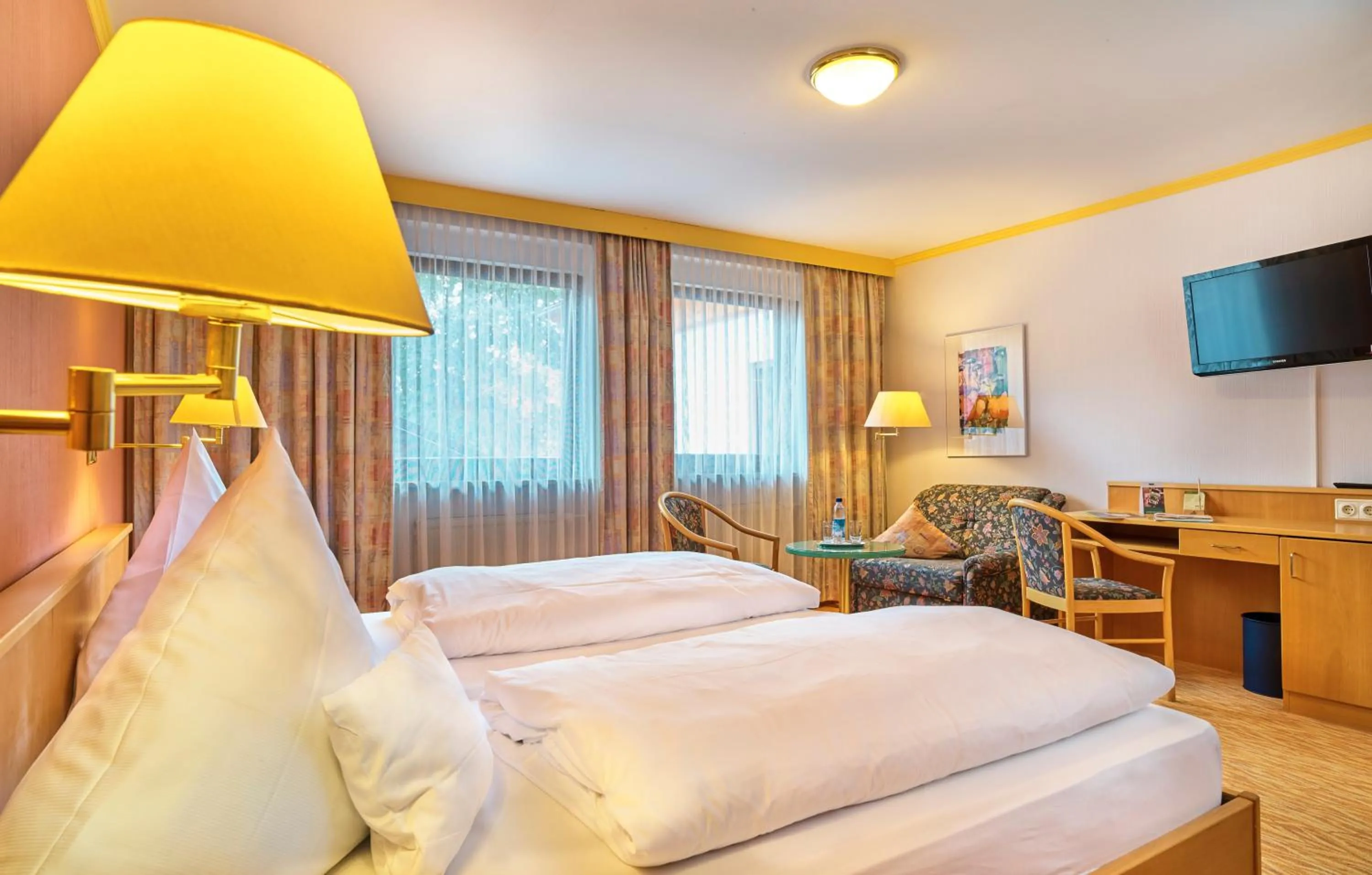 Photo of the whole room, Bed in Hotel Das Bayerwald