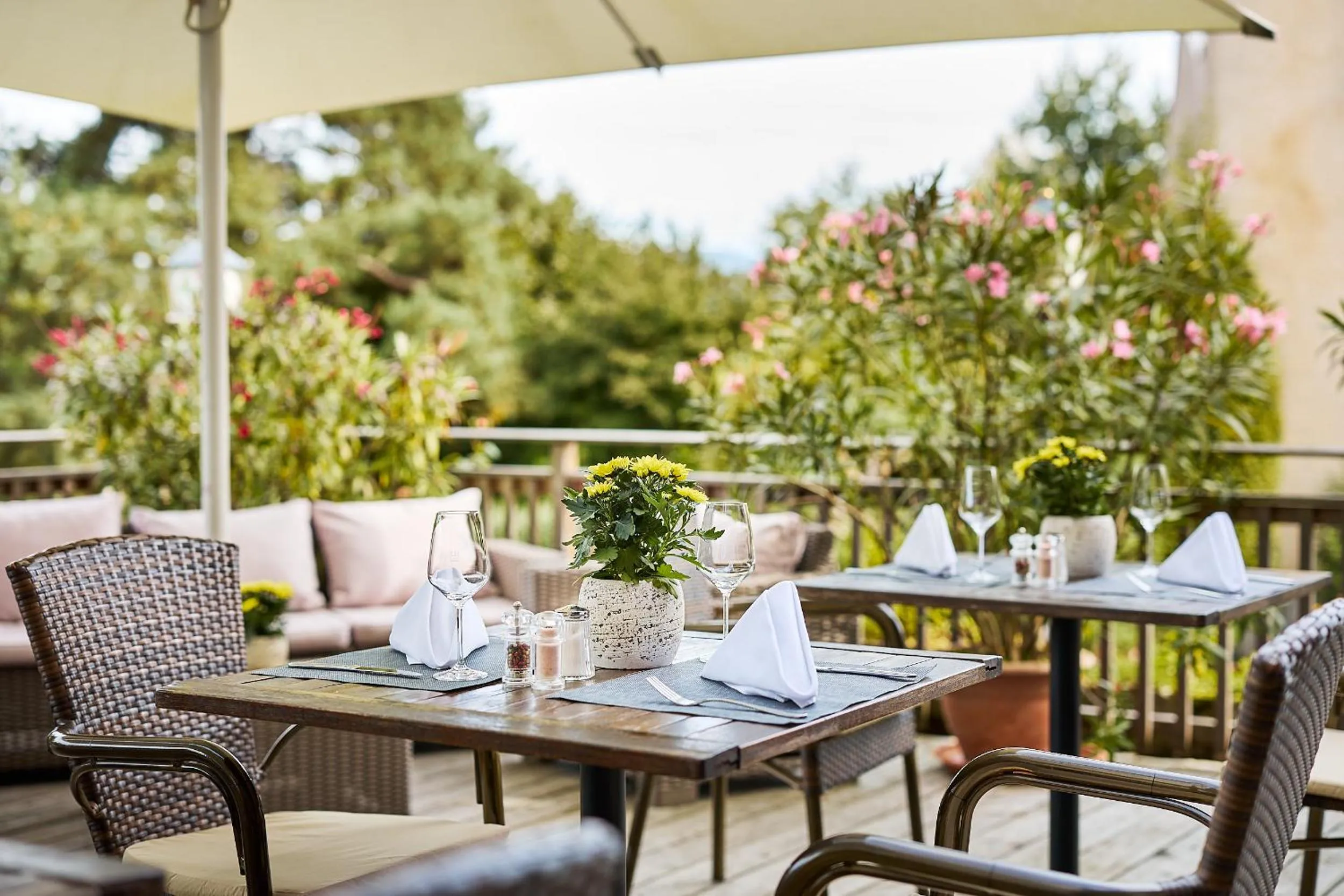 Balcony/Terrace in Hotel Amberger Hof