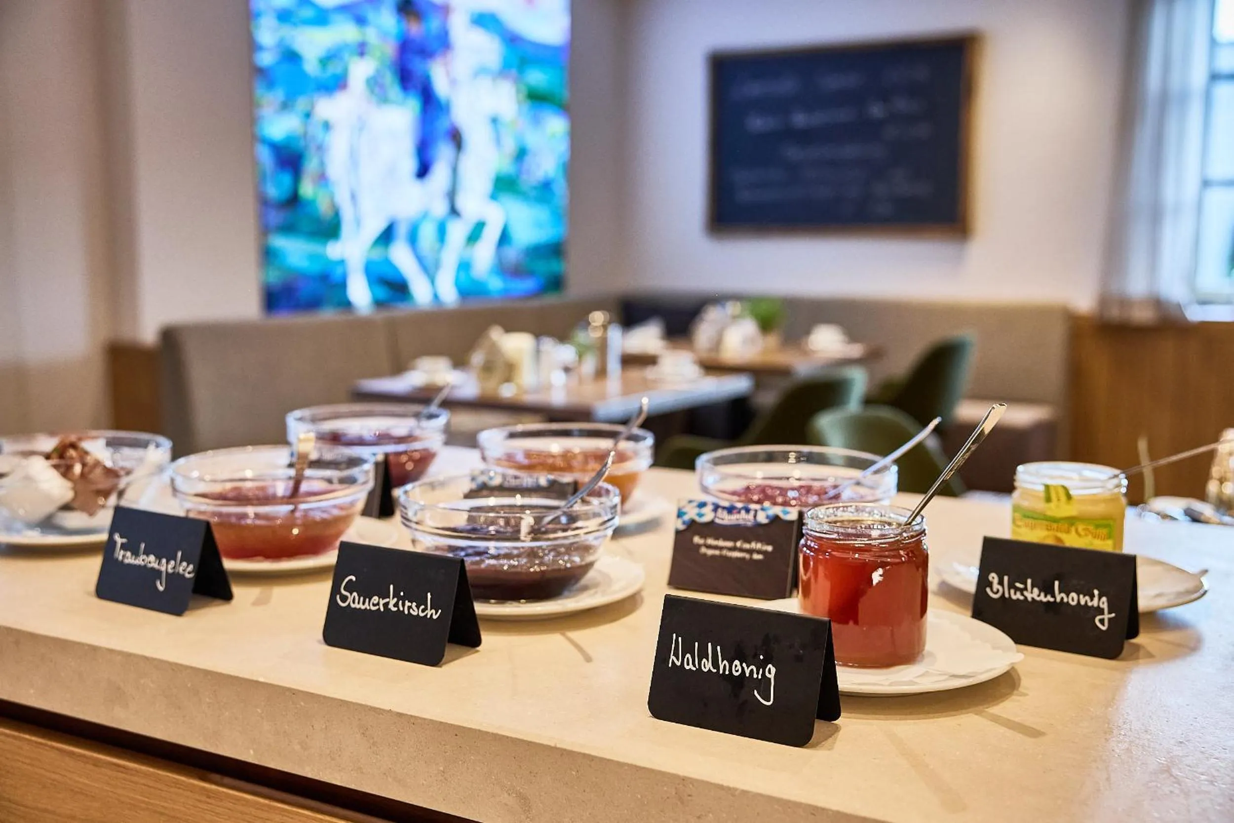 Breakfast in Hotel Amberger Hof