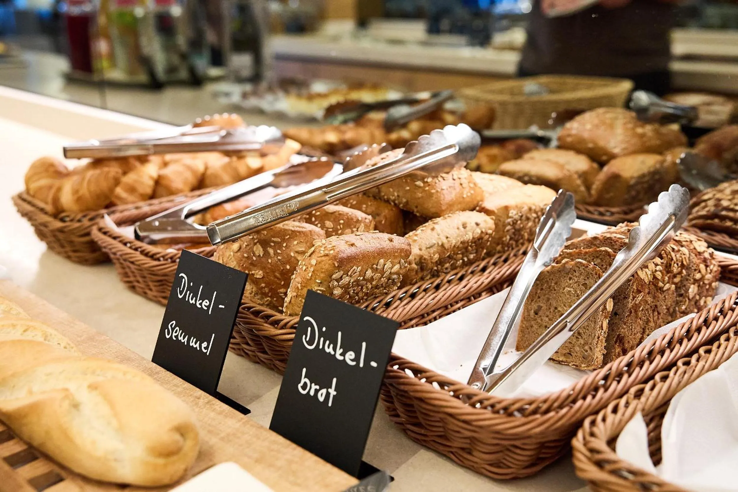 Buffet breakfast in Hotel Amberger Hof