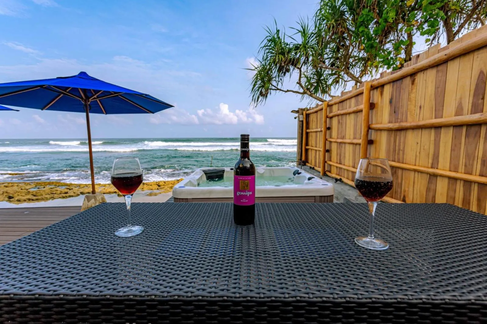 Hot Tub in Beach & Bliss Mirissa