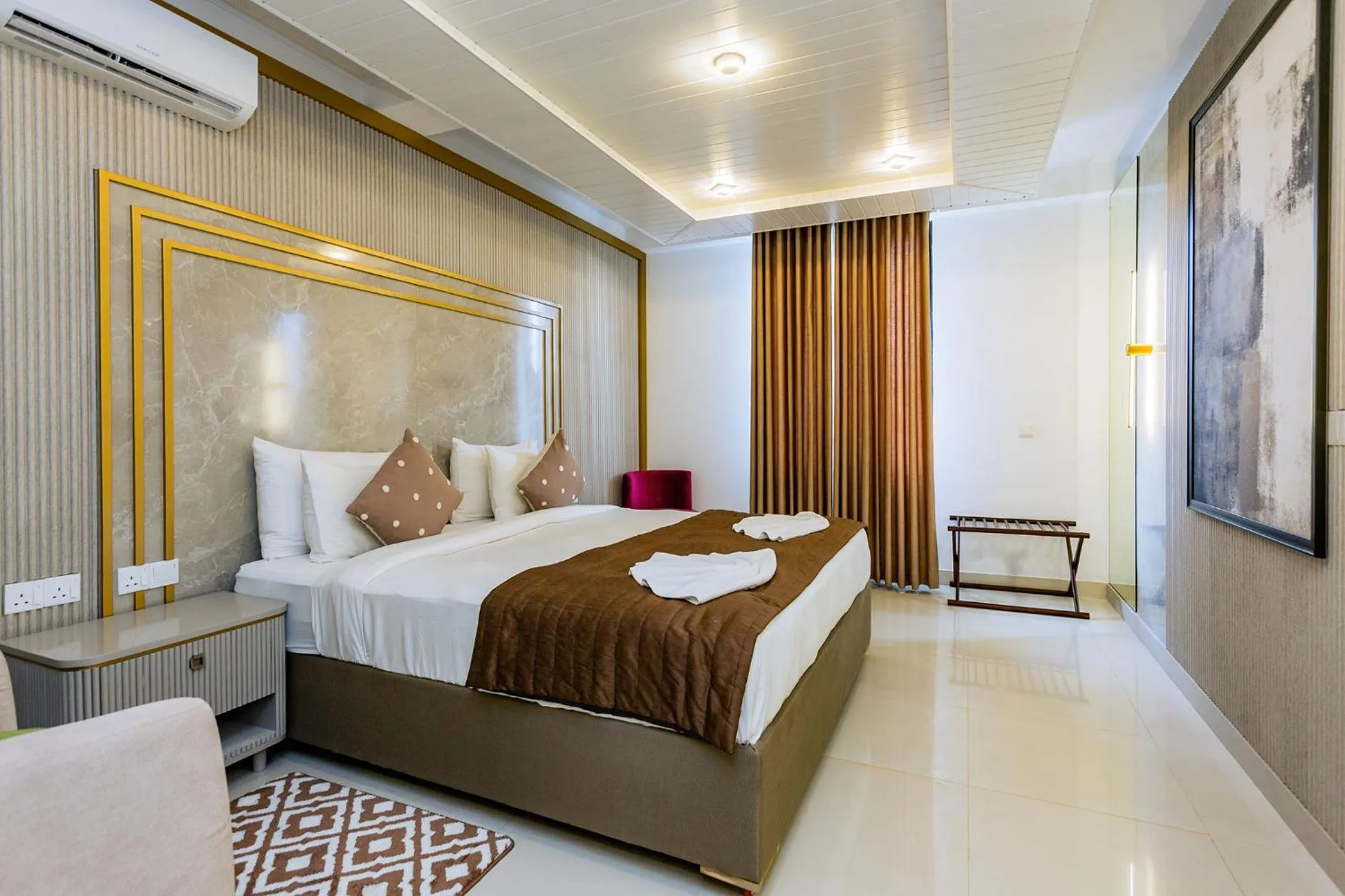 Bedroom, Bed in Beach & Bliss Mirissa