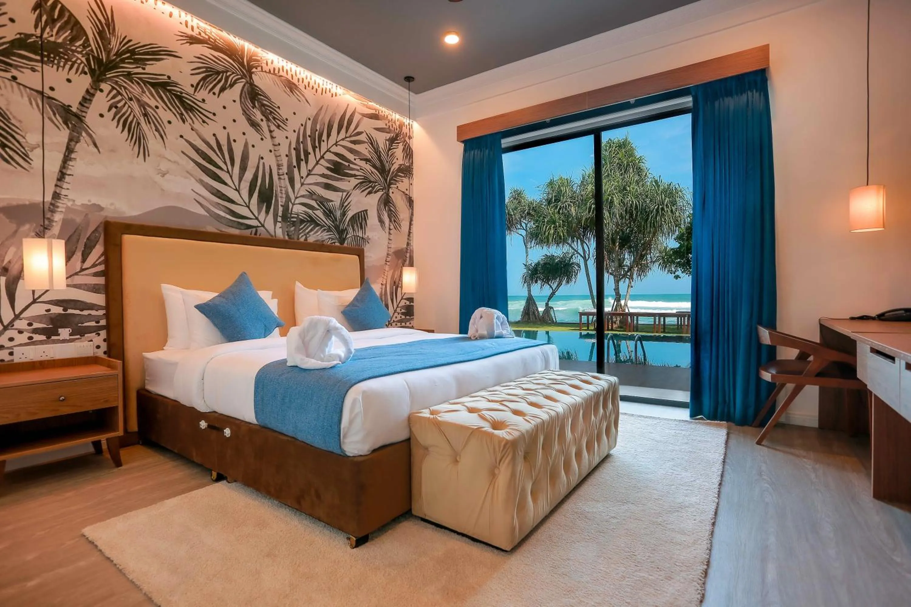 Bed in Beach & Bliss Mirissa