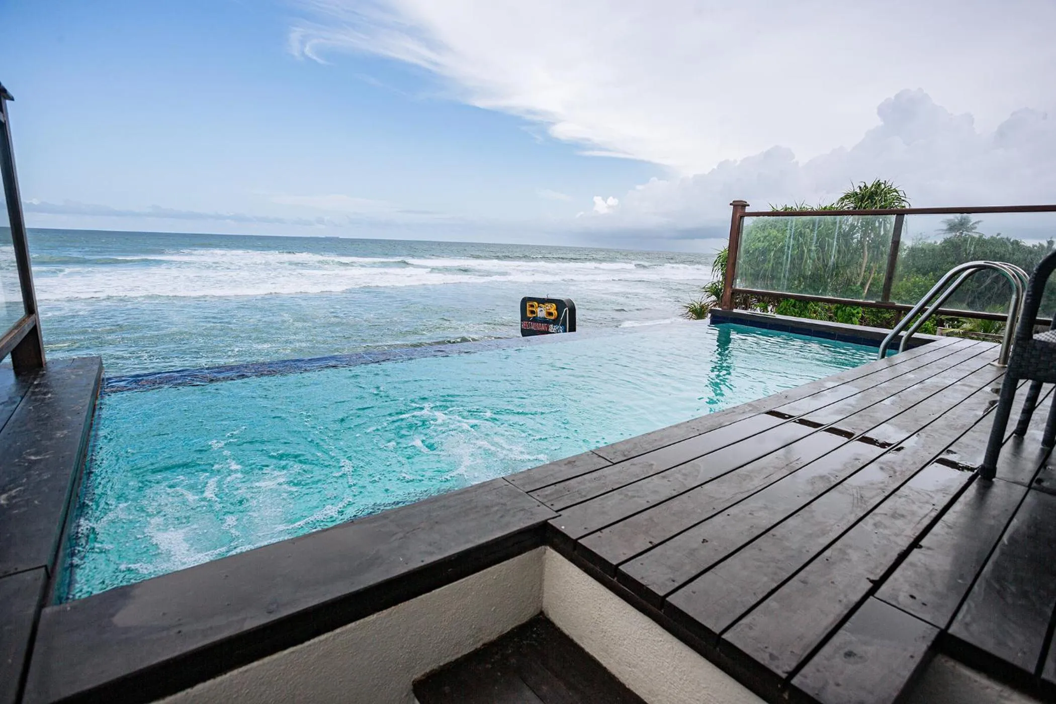 Pool view in Beach & Bliss Mirissa
