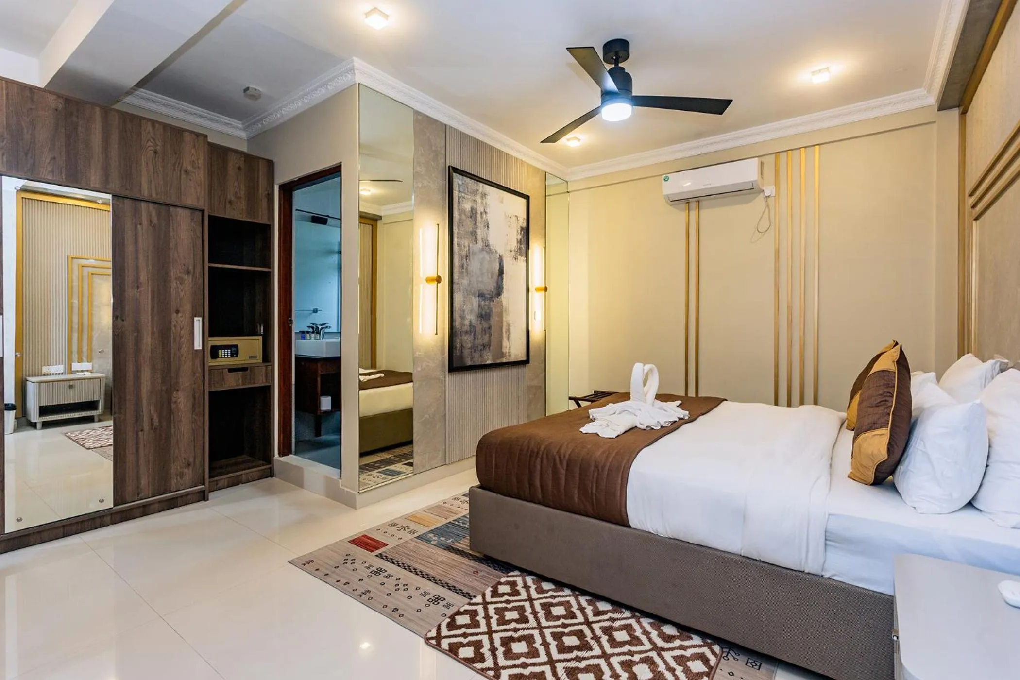 Bedroom, Bed in Beach & Bliss Mirissa