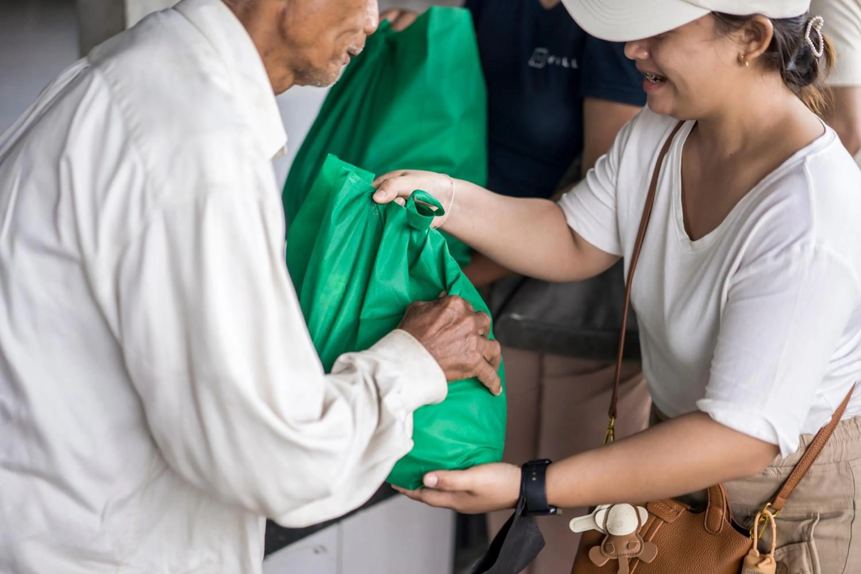 People in Blossom Eco Luxe Villas by Ekosistem