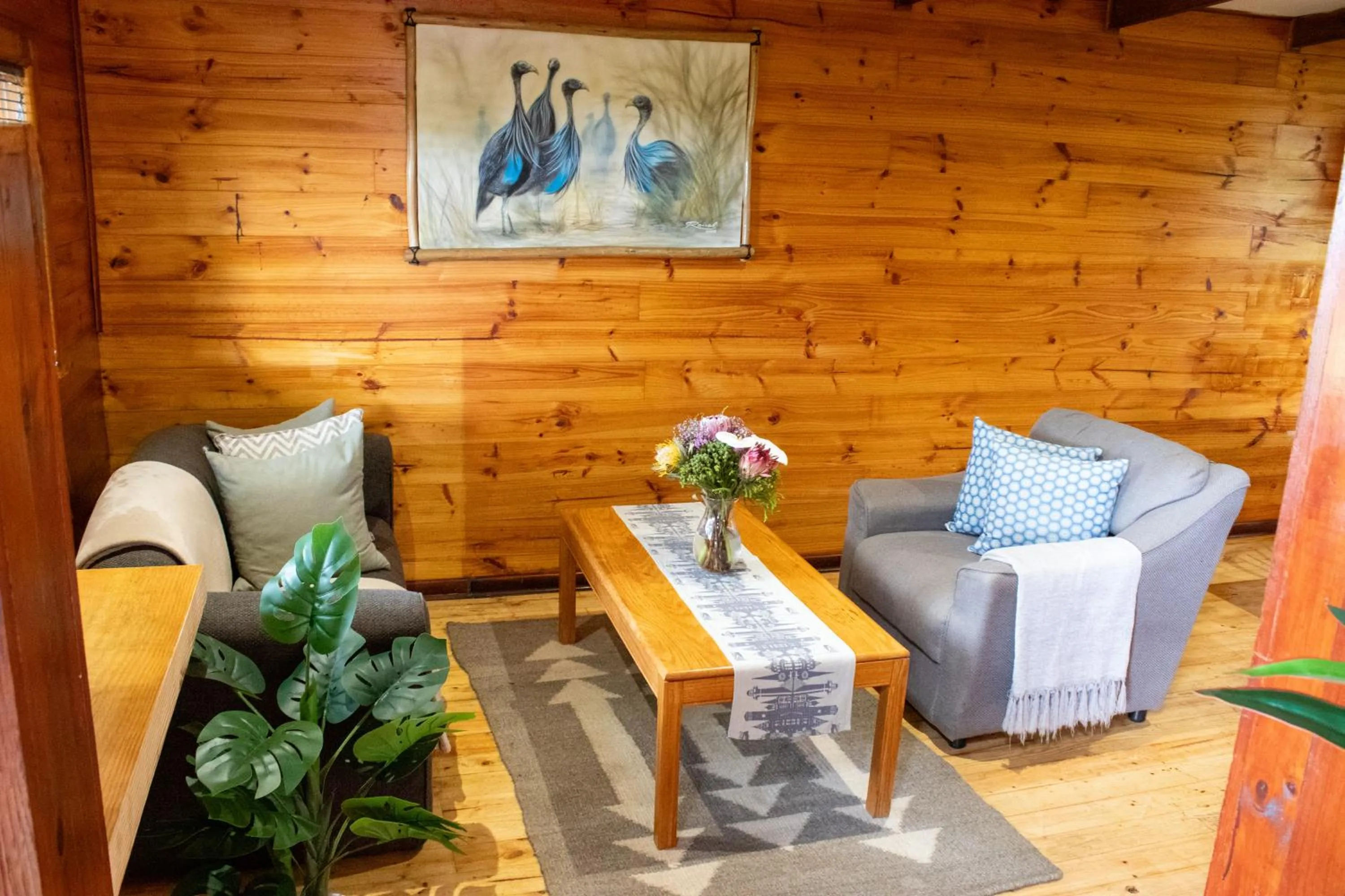 Seating area in Misty Mountain Reserve