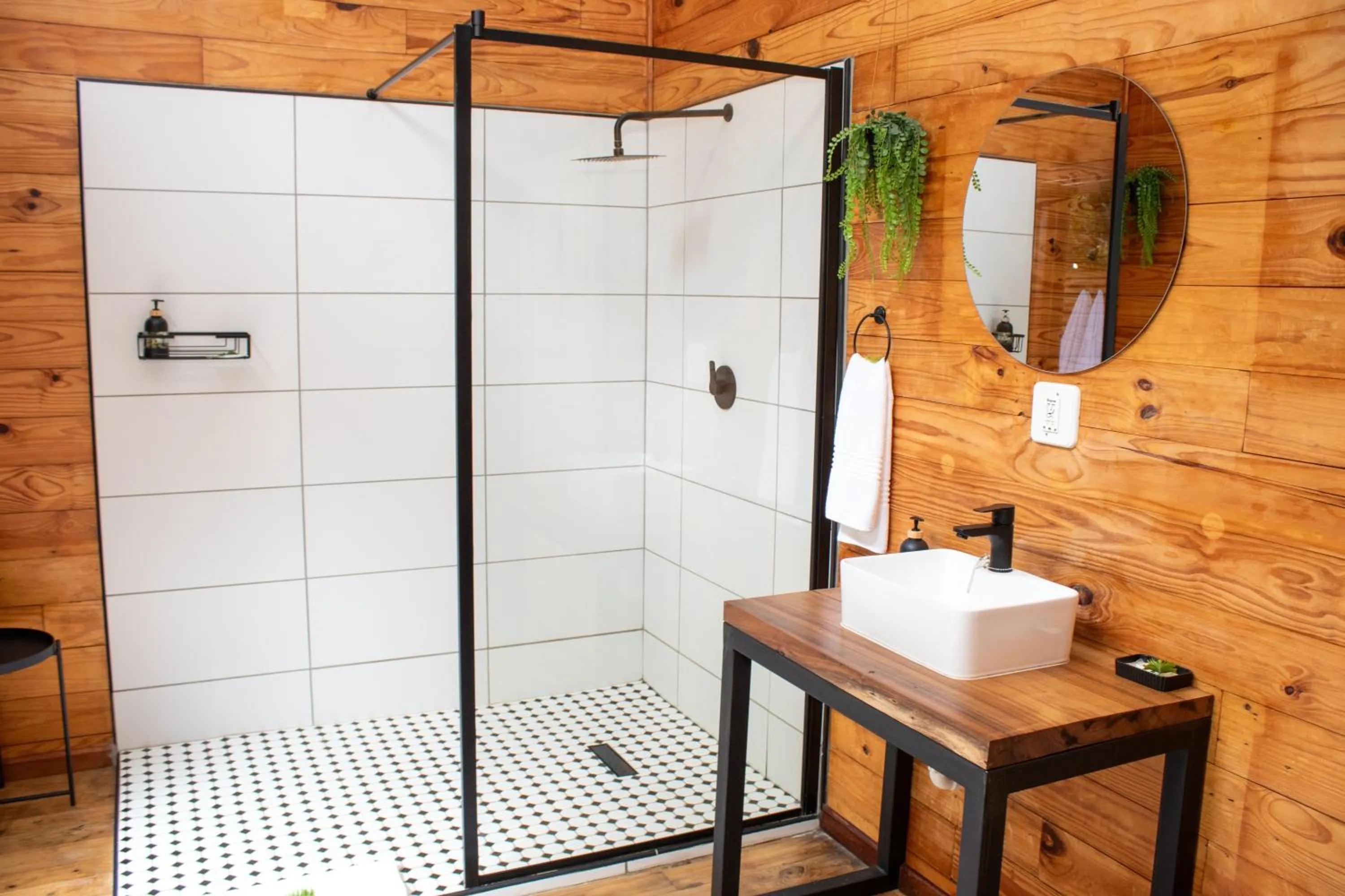 Shower in Misty Mountain Reserve