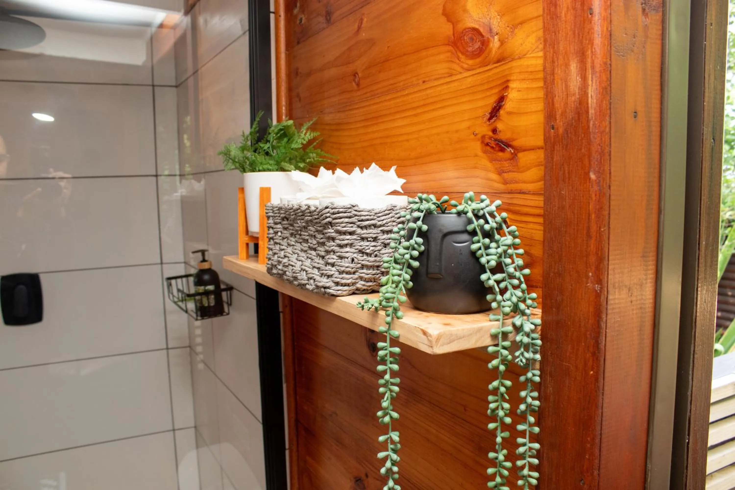 Shower in Misty Mountain Reserve