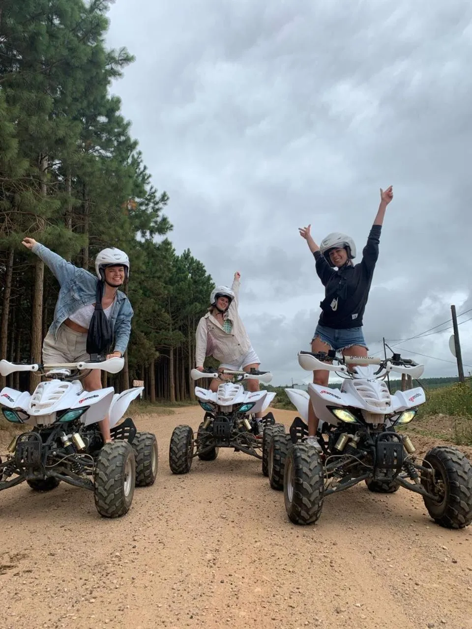 People in Misty Mountain Reserve