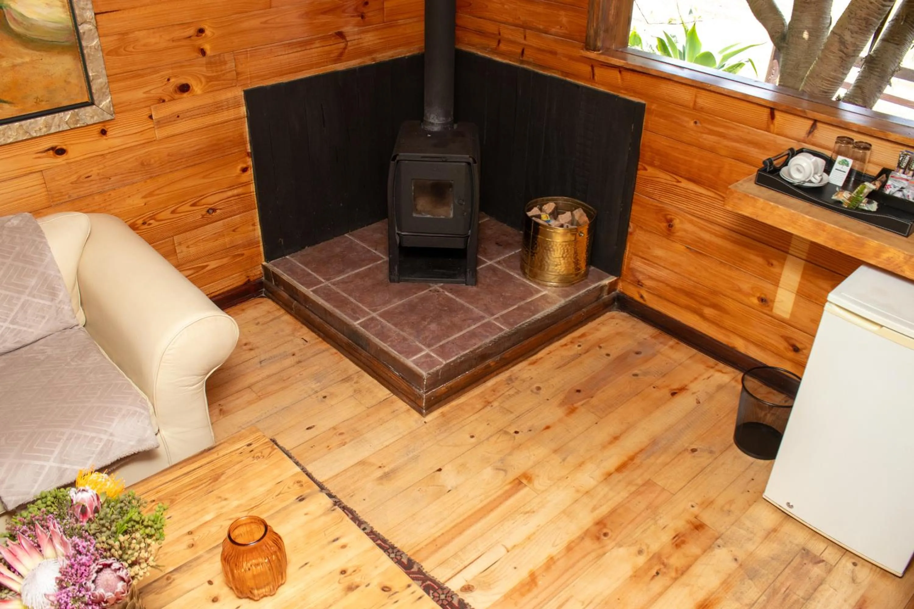 Seating area in Misty Mountain Reserve