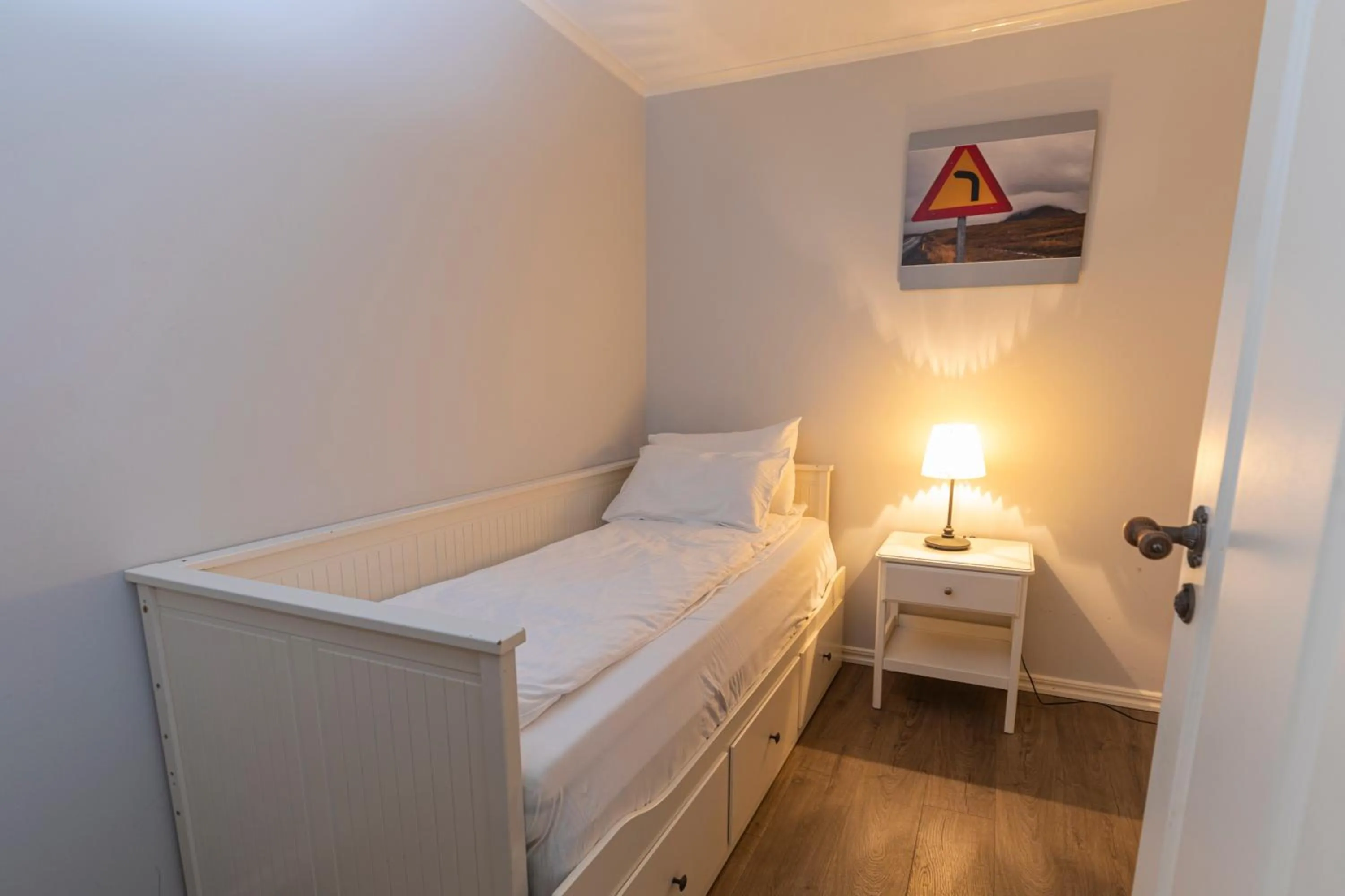 Bed in Day Dream Soleyjargata Rooms & Apartments