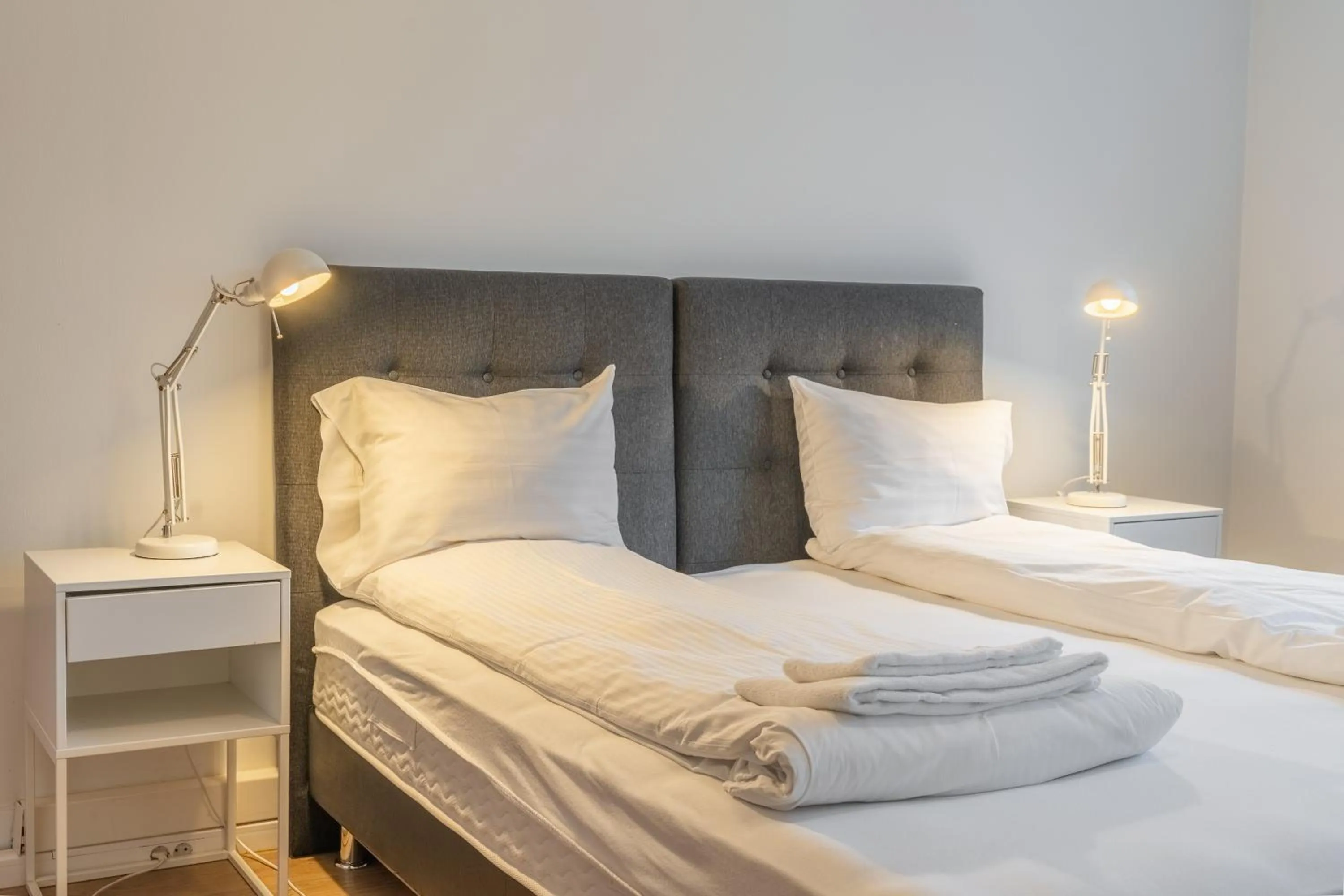 Bed in Day Dream Soleyjargata Rooms & Apartments