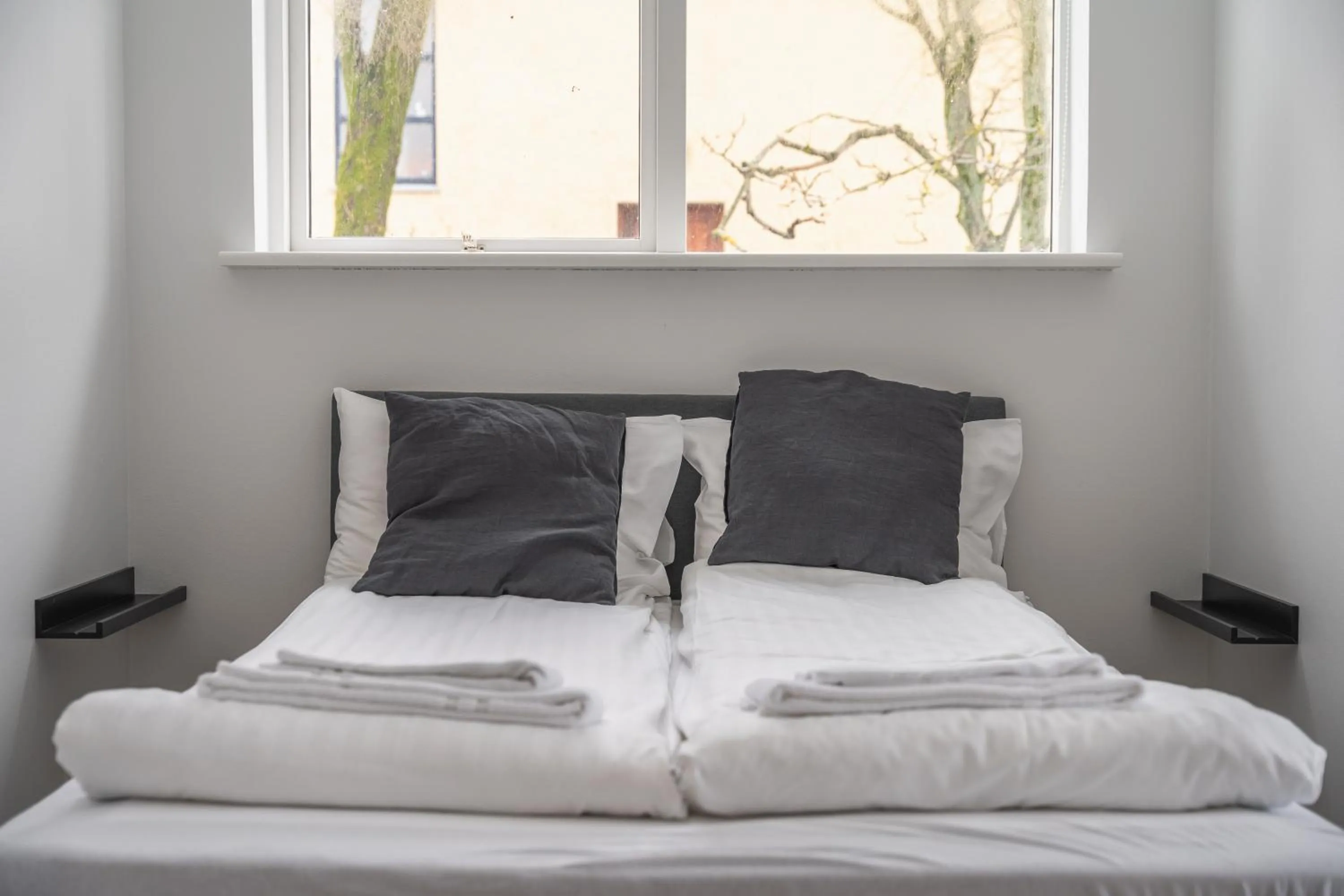 Bed in Day Dream Soleyjargata Rooms & Apartments