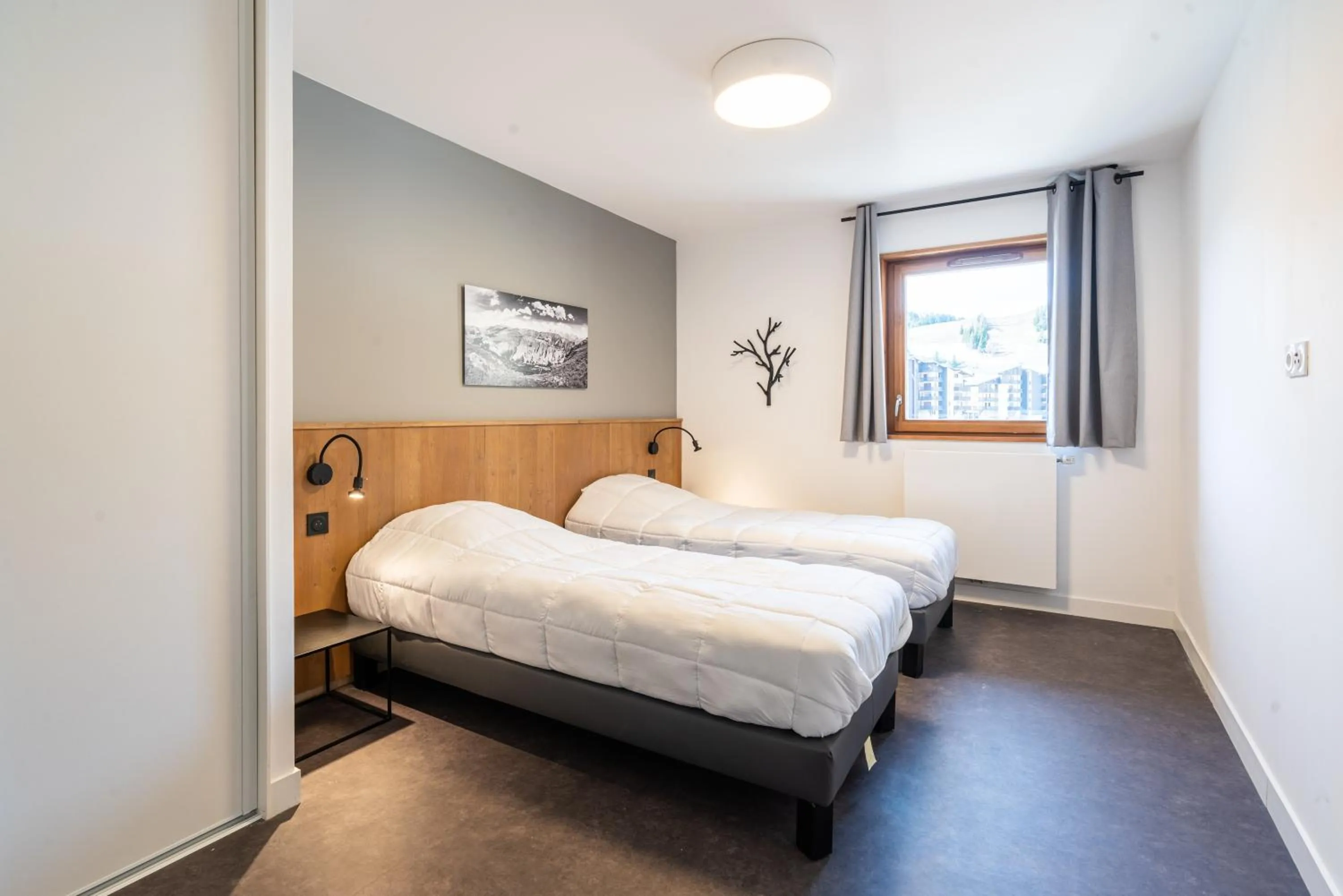 Bed in Résidence Vacancéole - Les Ecrins d'Auris