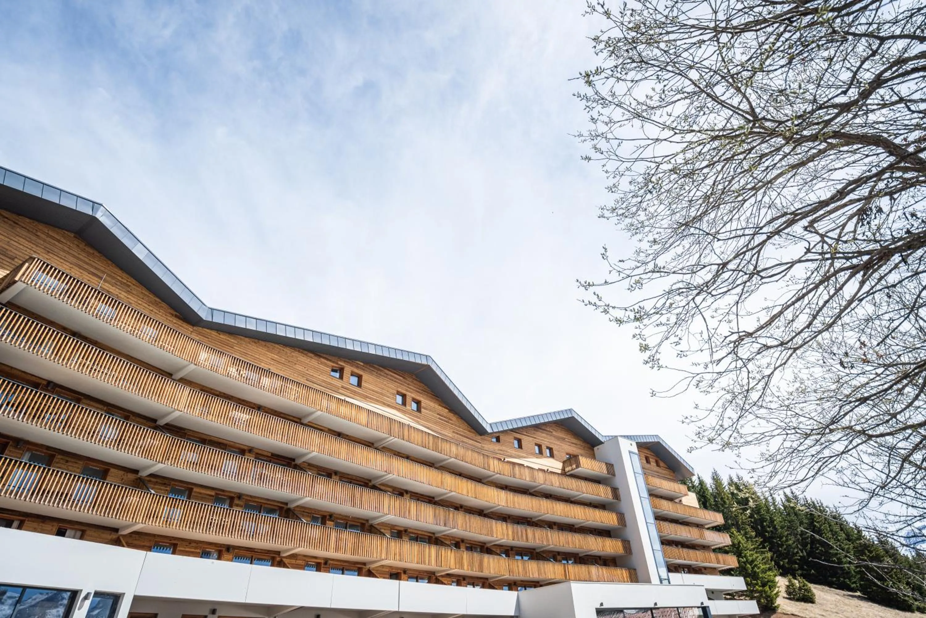 Property building in Résidence Vacancéole - Les Ecrins d'Auris