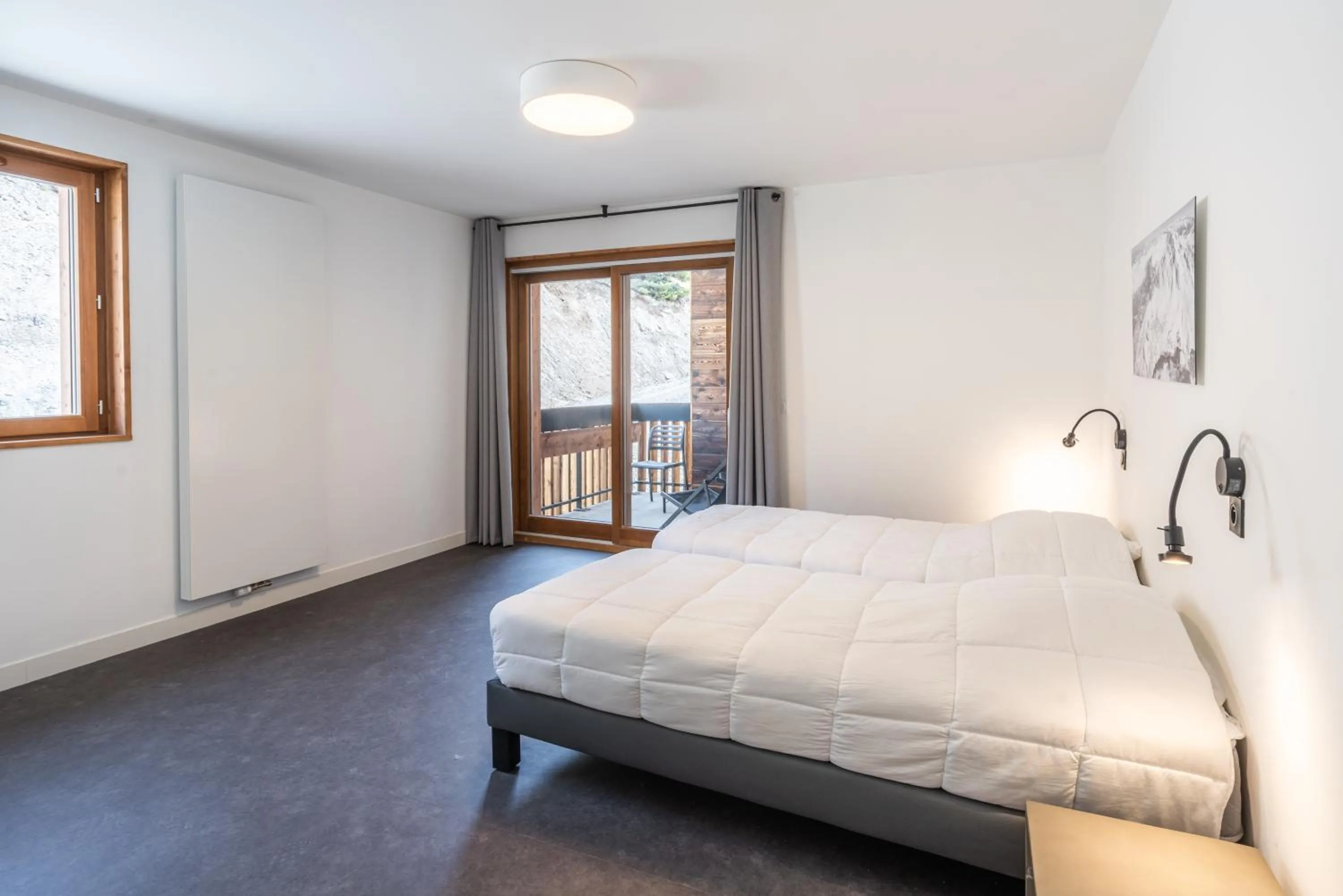 Photo of the whole room, Bed in Résidence Vacancéole - Les Ecrins d'Auris