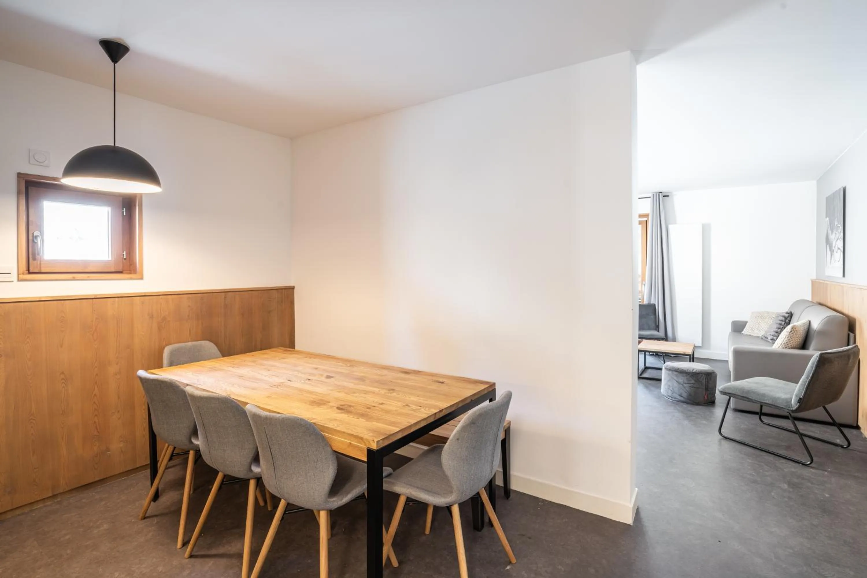 Dining area in Résidence Vacancéole - Les Ecrins d'Auris
