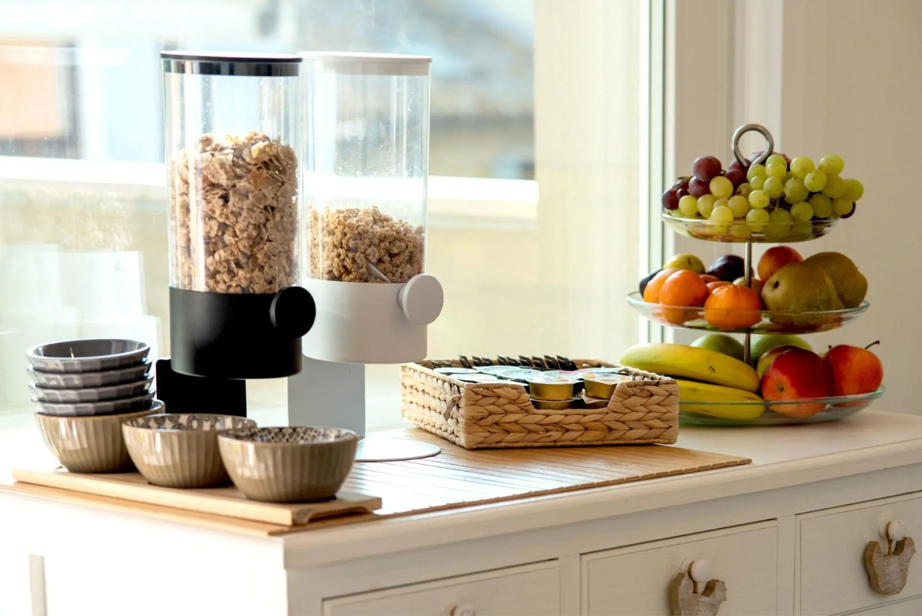 Continental breakfast in B&B Fontanella 32