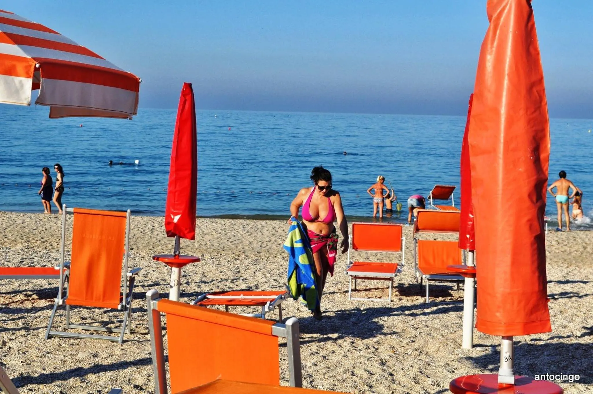 Beach in B&B Fontanella 32