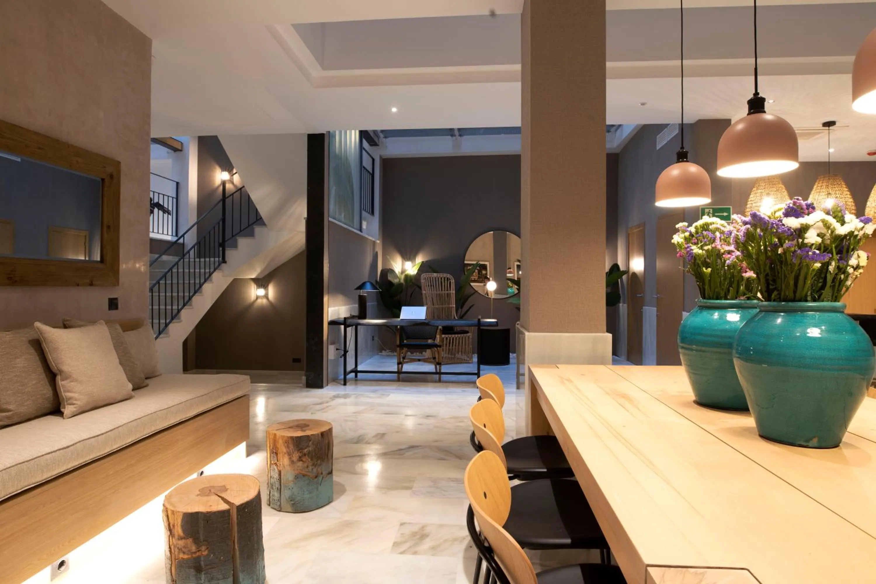 Lobby or reception in Goodnight Cádiz Apartments