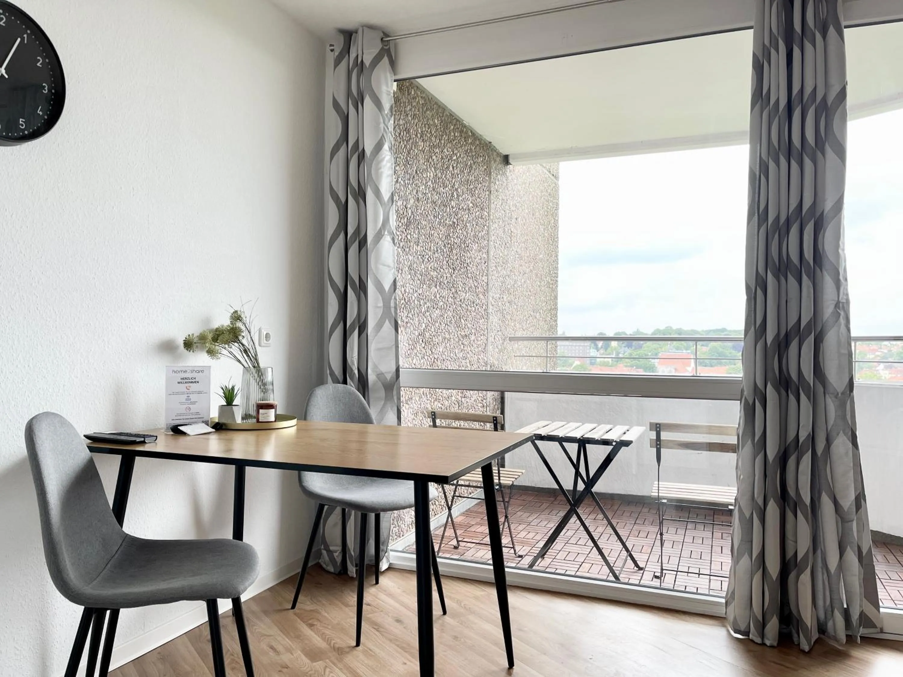 Balcony/Terrace in Zentral gelegene Studios