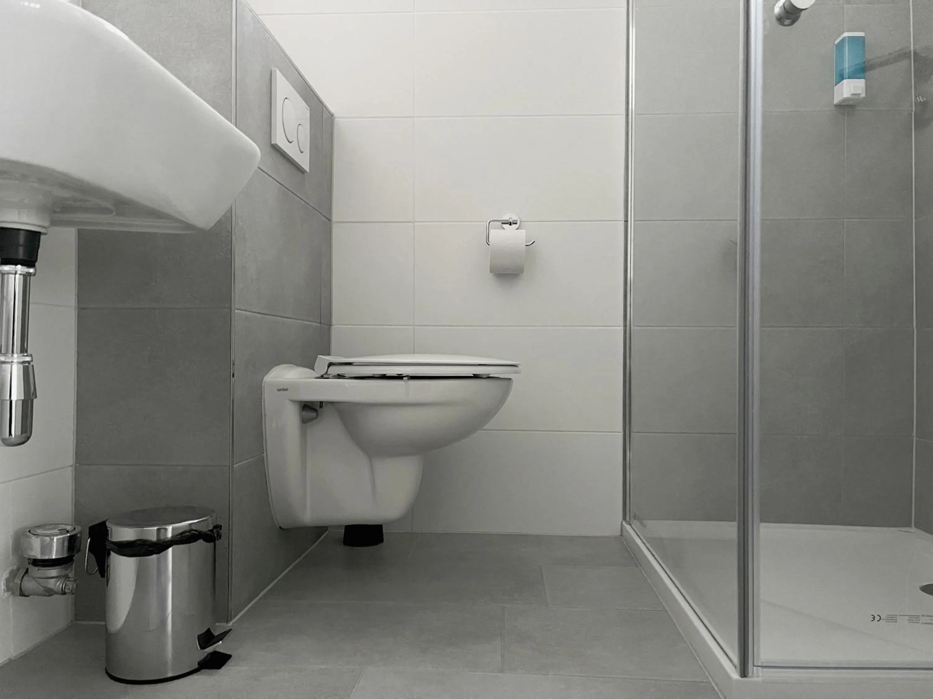 Toilet in Zentral gelegene Studios