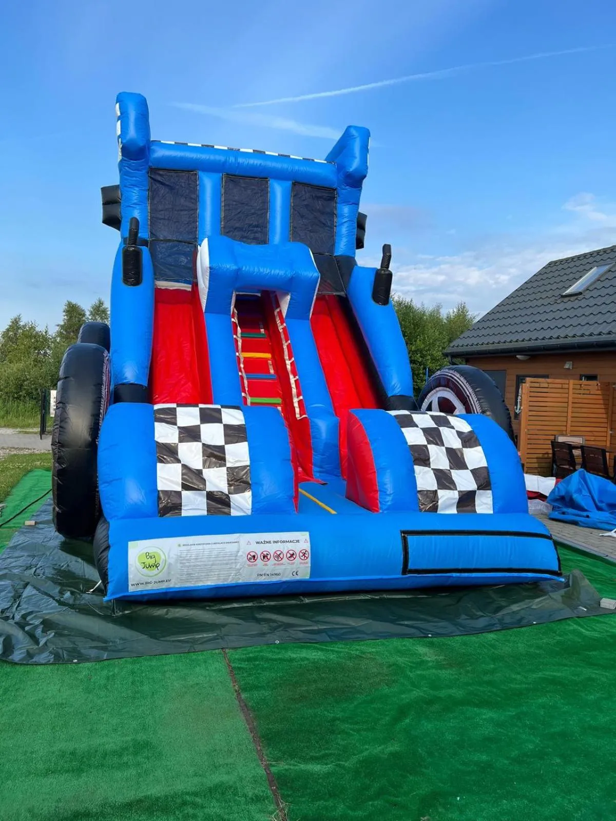 Children play ground in Domki Arkadia Mielno